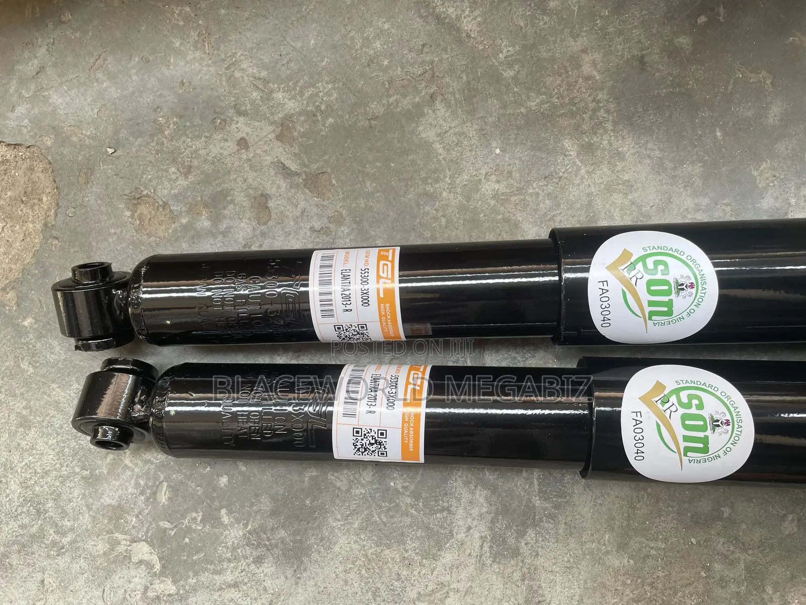 Back Shock Hyundai Elentra 2014