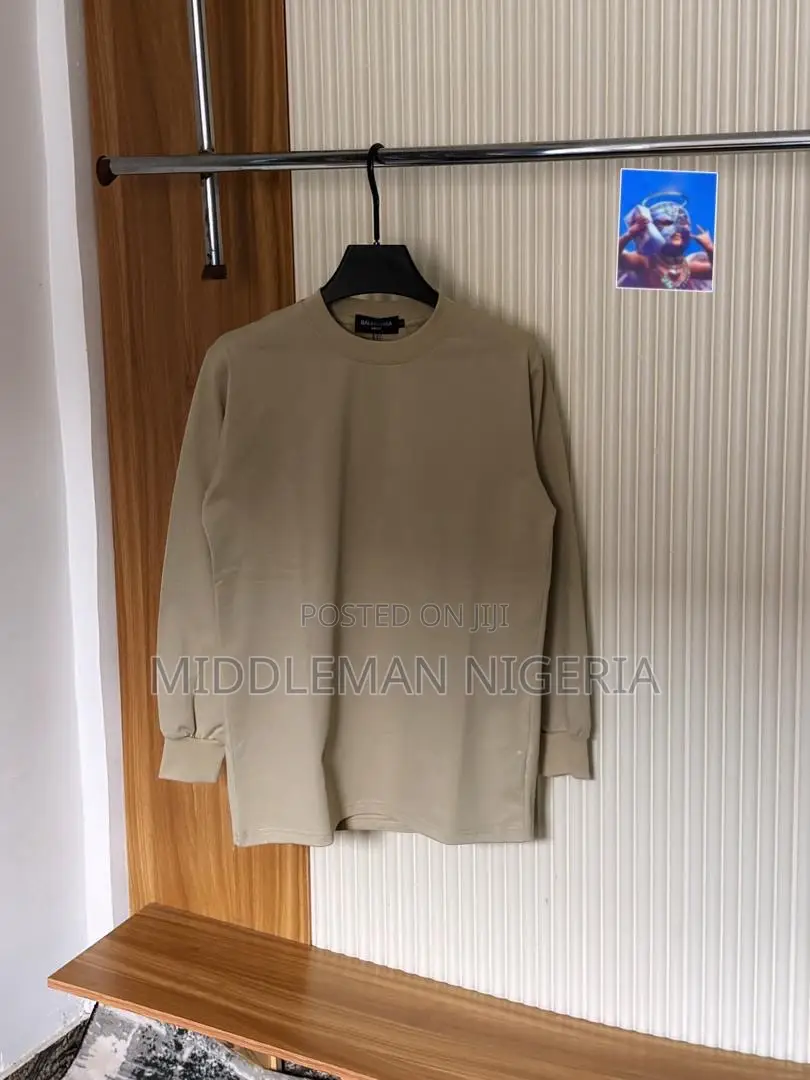 Balenciaga Plain Long Sleeves Shirt