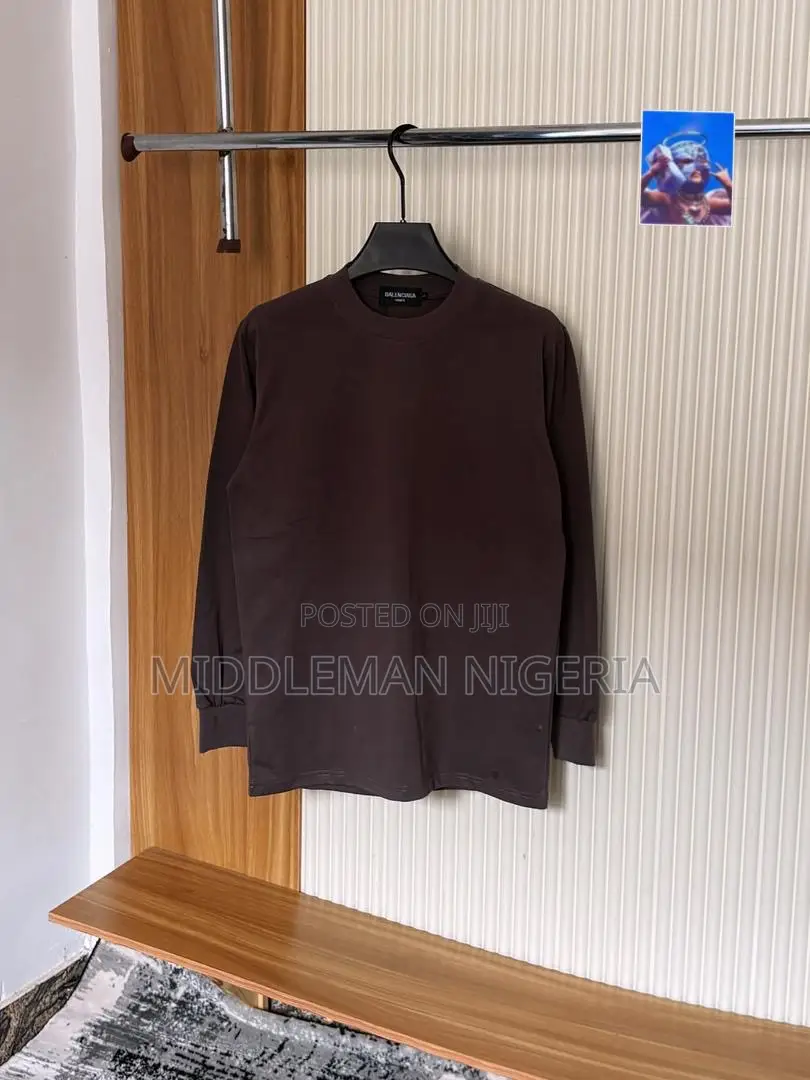 Balenciaga Plain Long Sleeves Shirt
