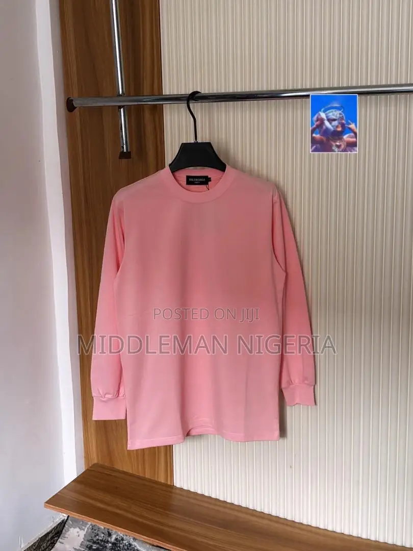 Balenciaga Plain Long Sleeves Shirt