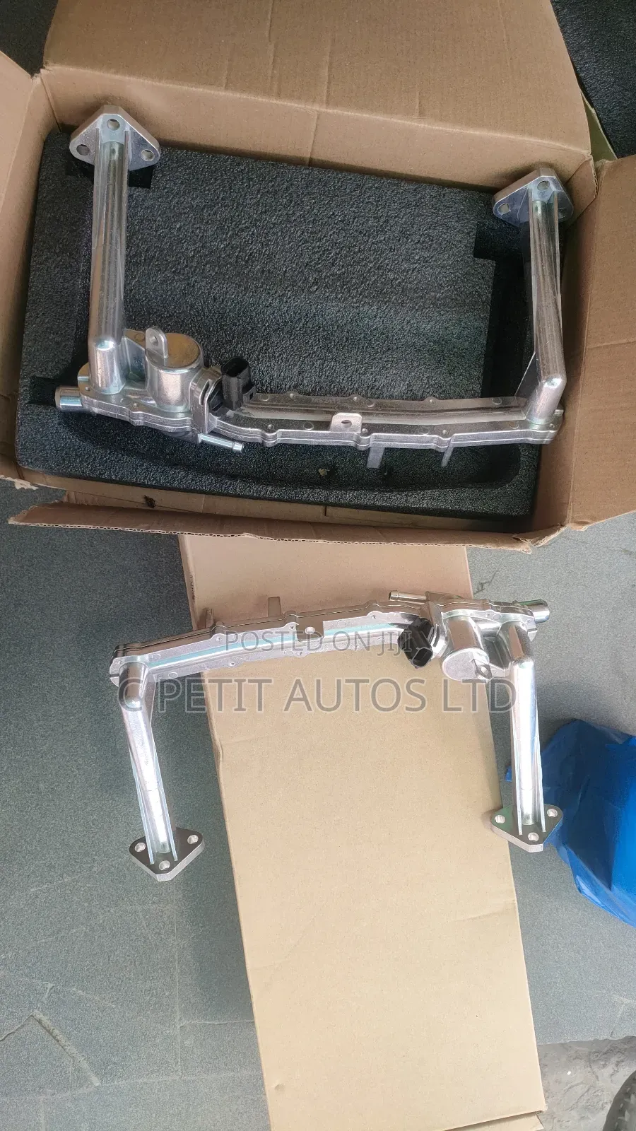 Aluminium Back Manifold Heater Hose Range Rover V8