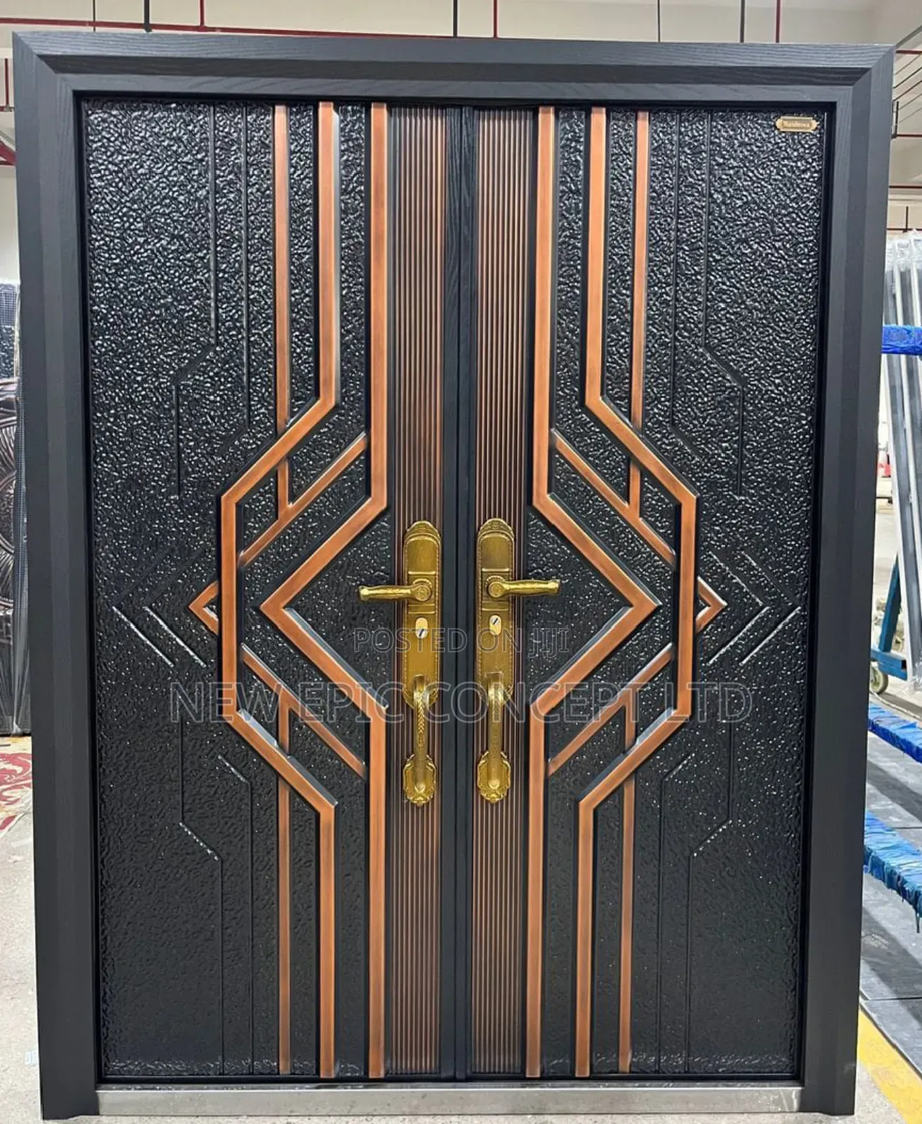 Italian Copper Cas Double Leaf 5ft By 7ft Door