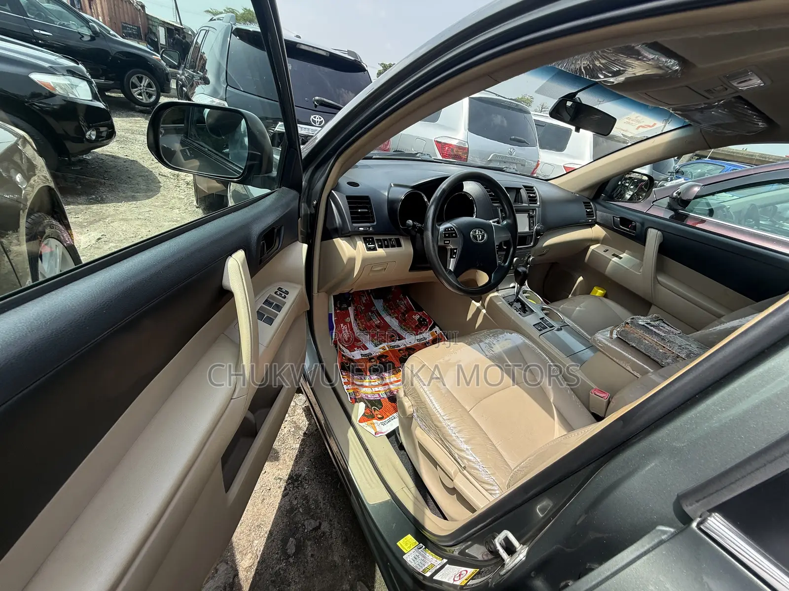Toyota Highlander Limited 2012 Green