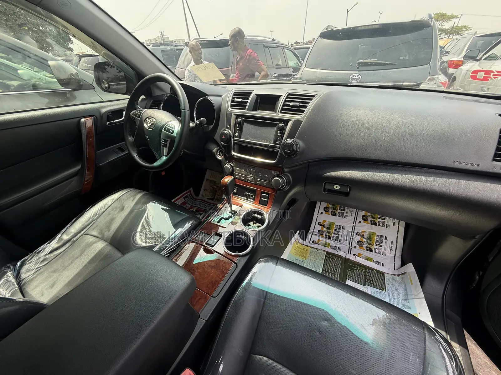 Toyota Highlander Limited 3.5l 4WD 2013 Black