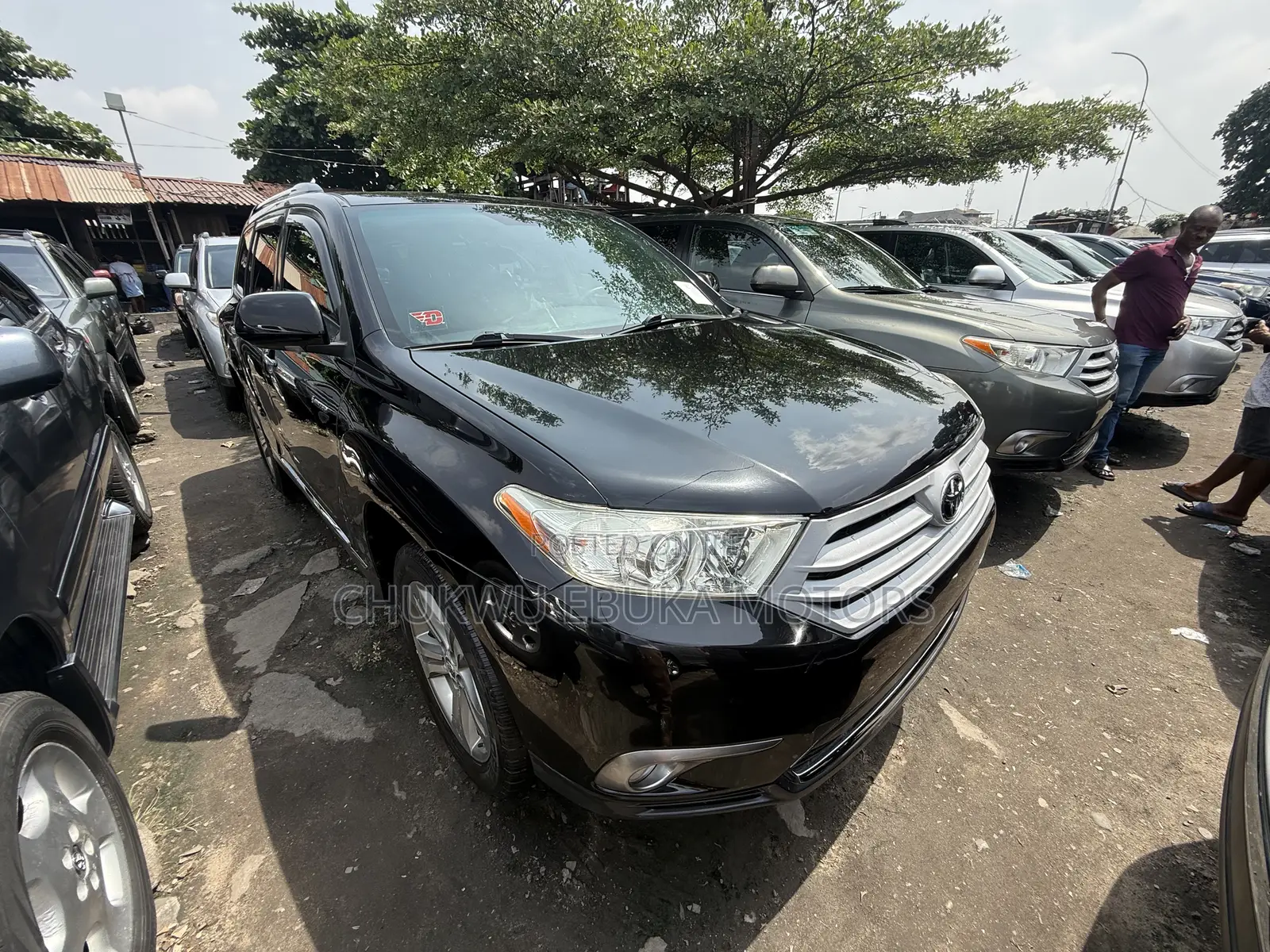 Toyota Highlander Limited 3.5l 4WD 2013 Black