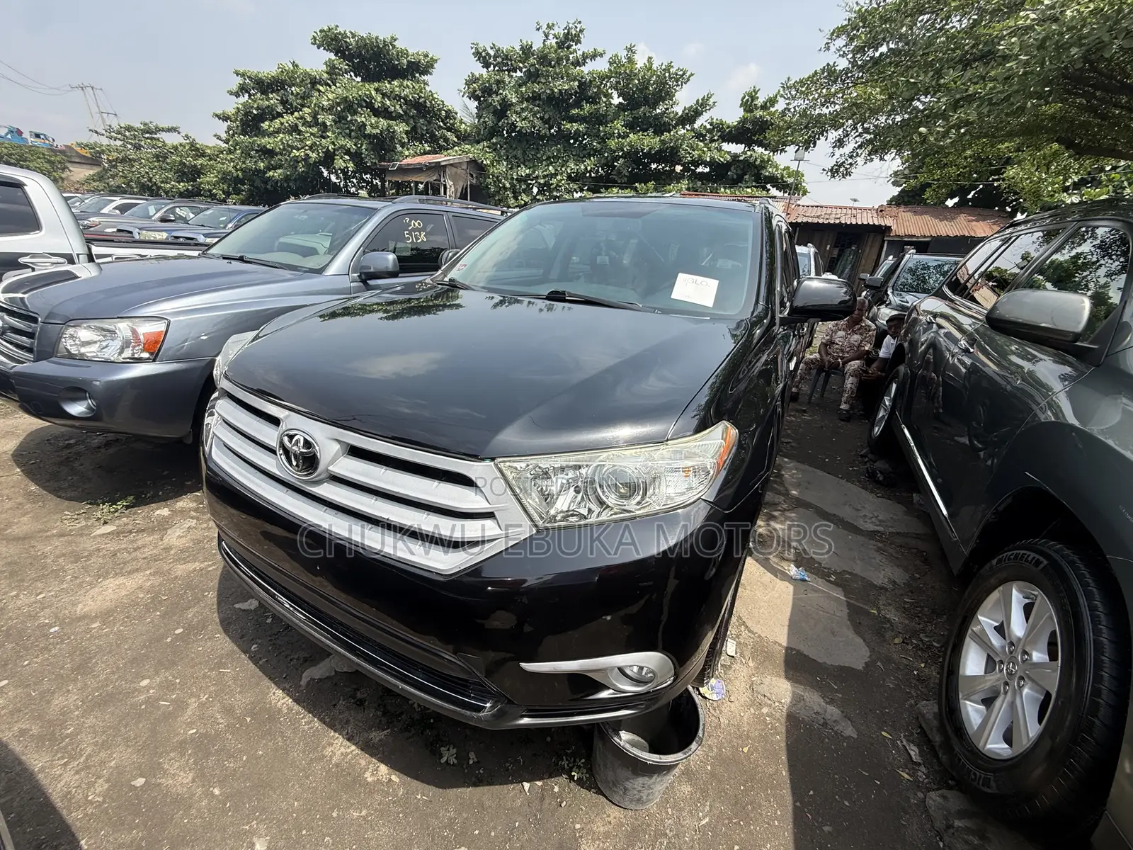 Toyota Highlander Limited 3.5l 4WD 2013 Black