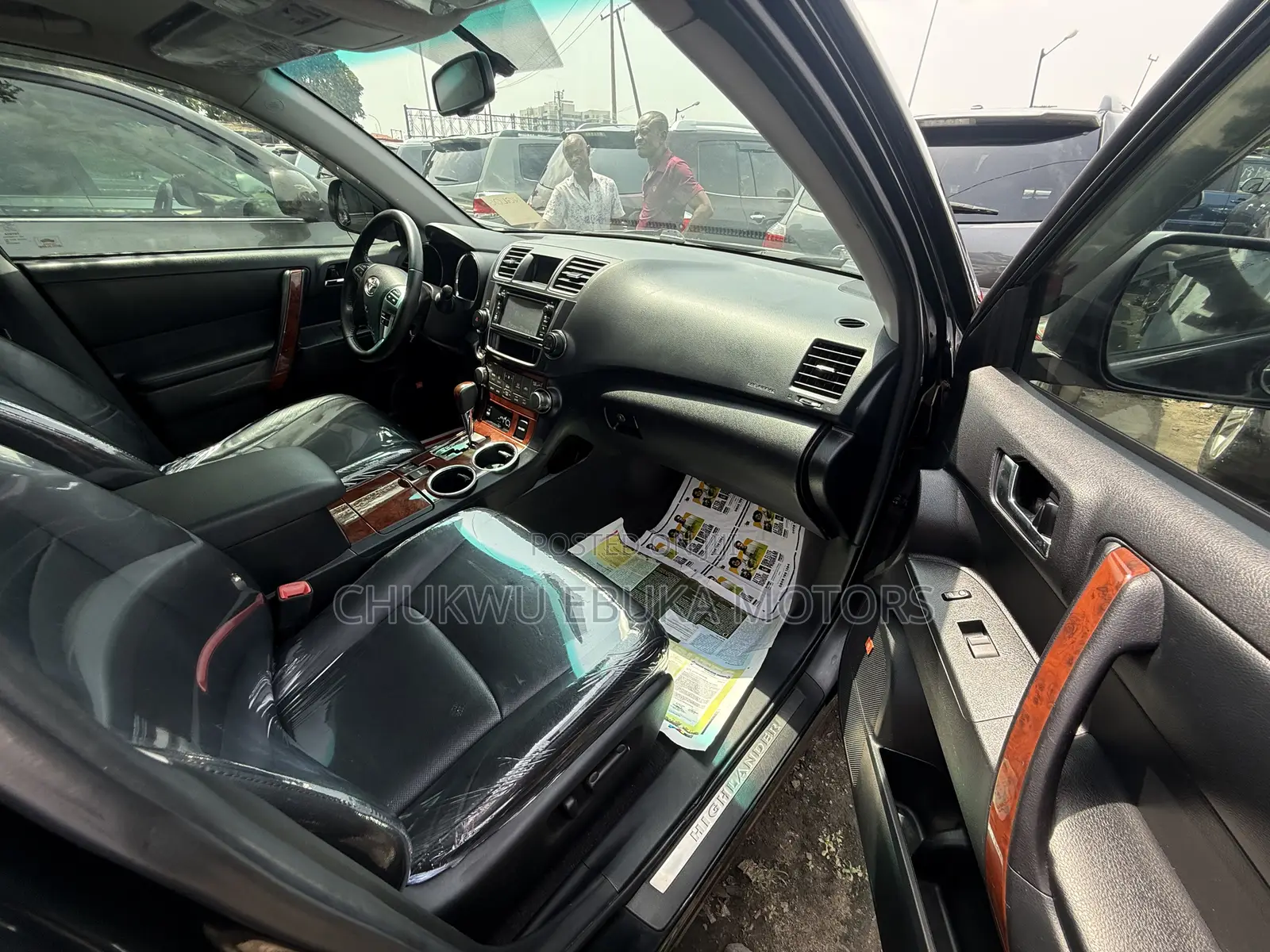 Toyota Highlander Limited 3.5l 4WD 2013 Black