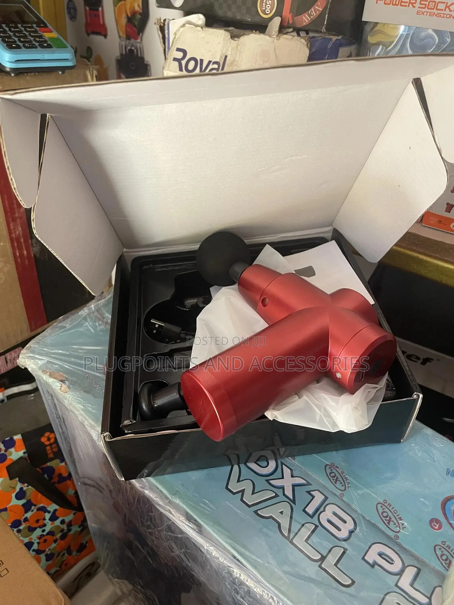 Massage Gun With Inbuilt Battery-Rechargeable