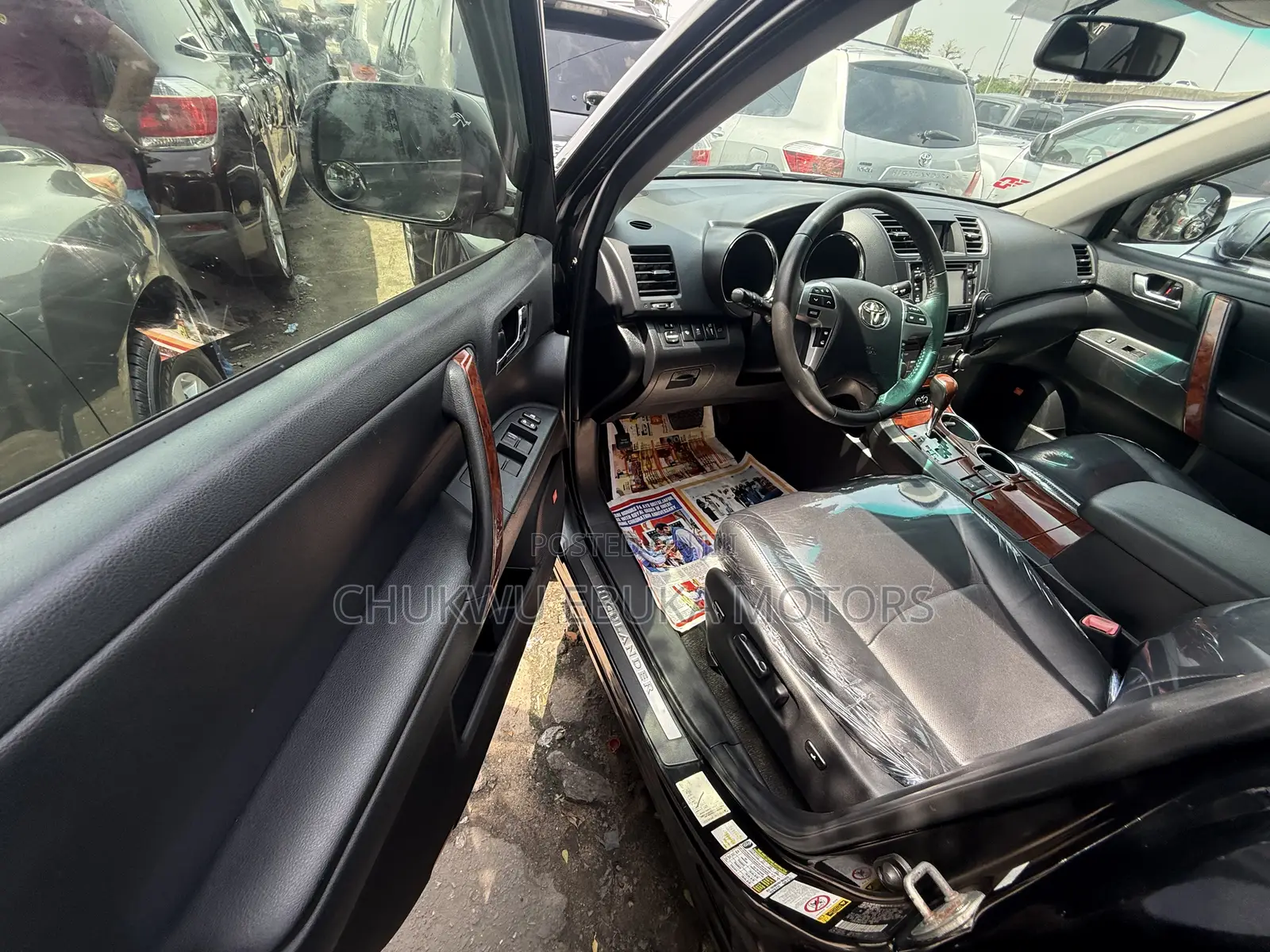 Toyota Highlander Limited 3.5l 4WD 2013 Black