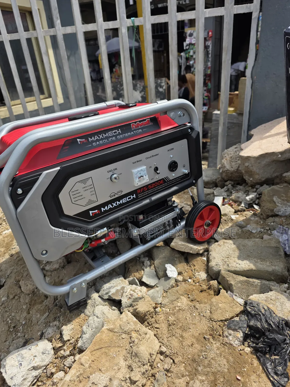 (4.5kva)Maxmech Petrol Generator 100% Copper Coil