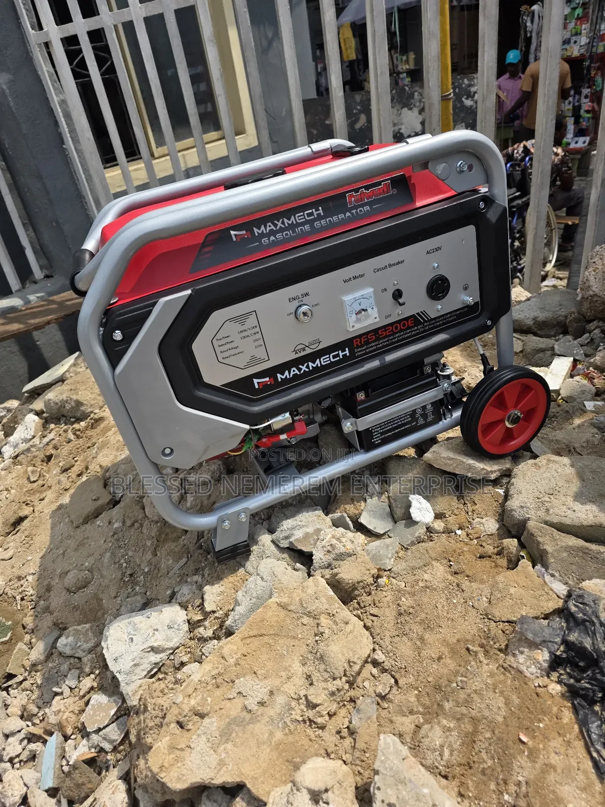 Maxmech 4.5kva Petrol Generator 100% Copper Coil