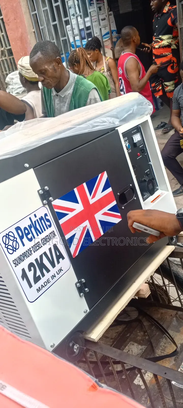 Original Perkins Generator Diesel 12 Kva 100% Copper Coin Made in Uk
