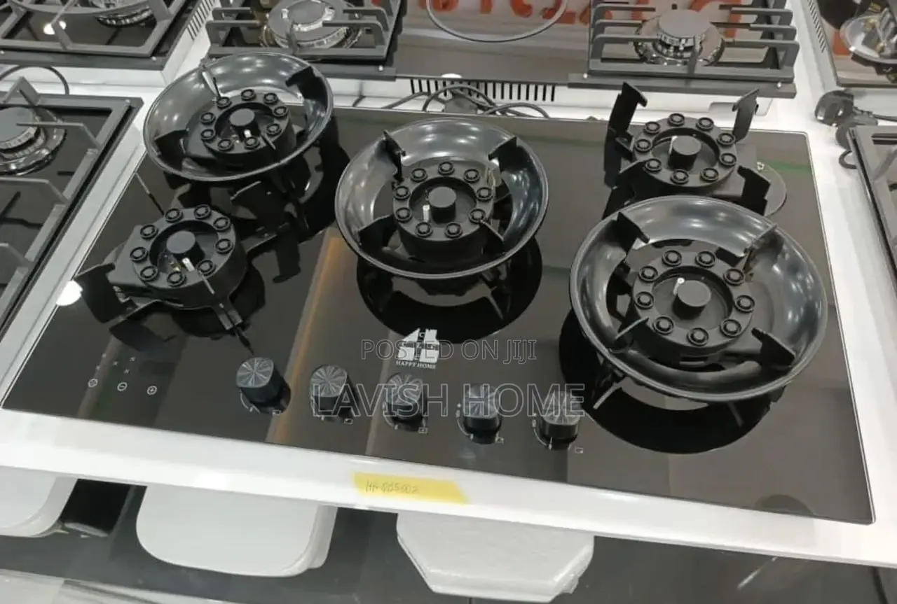 Quality 5phase Gas Inbuilt Flip Up Cooker