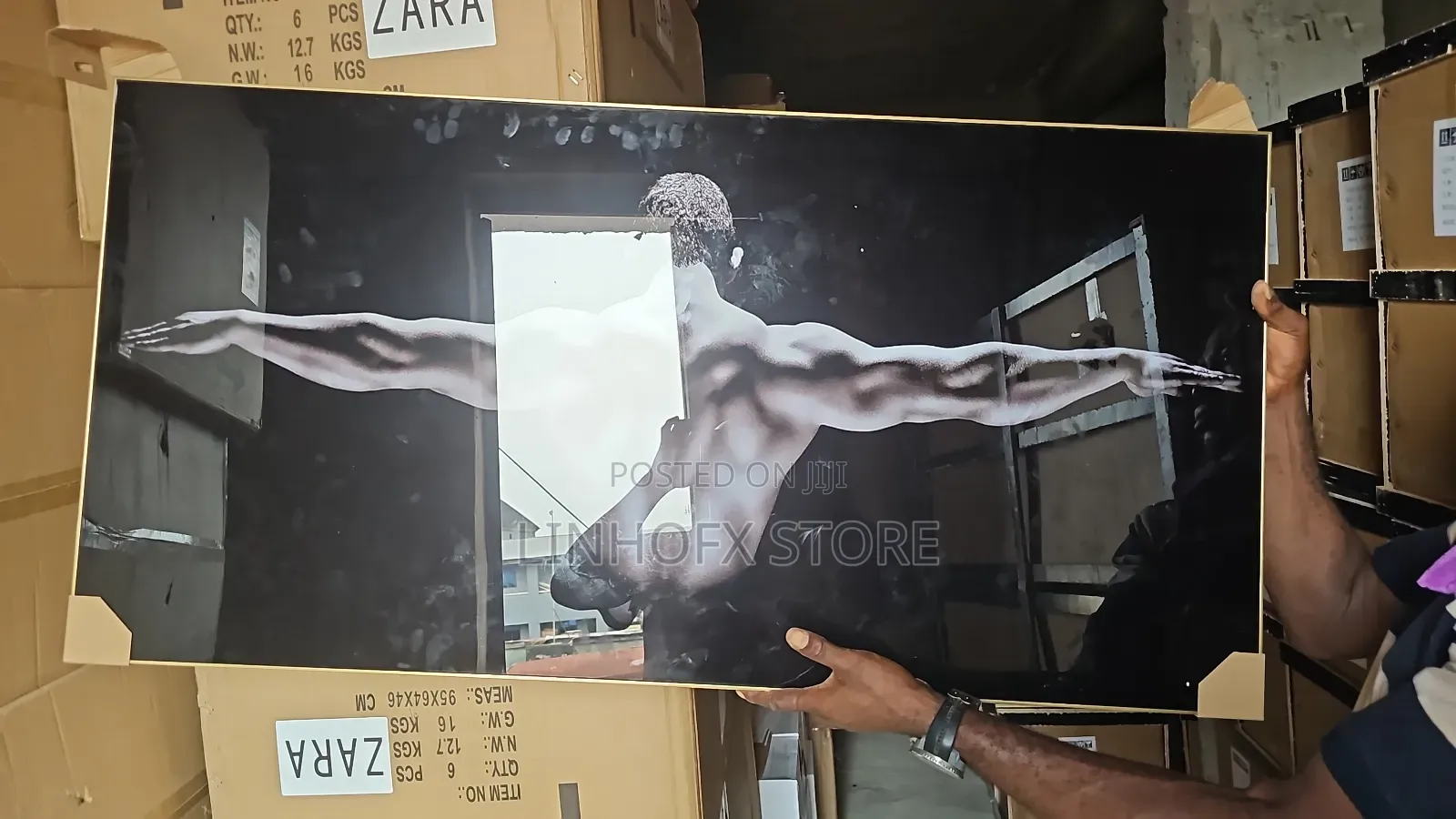 60 By 120 3d Block Glass Wall Frame