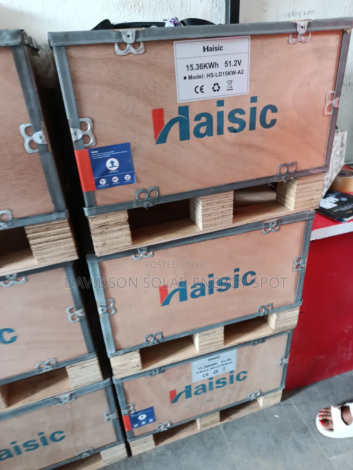 15kwh Haisic Solar Lithium Ion Battery