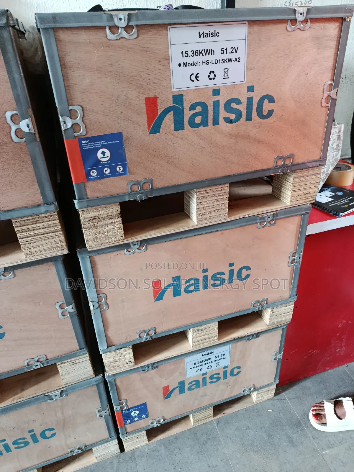 15kwh Haisic Solar Lithium Ion Battery