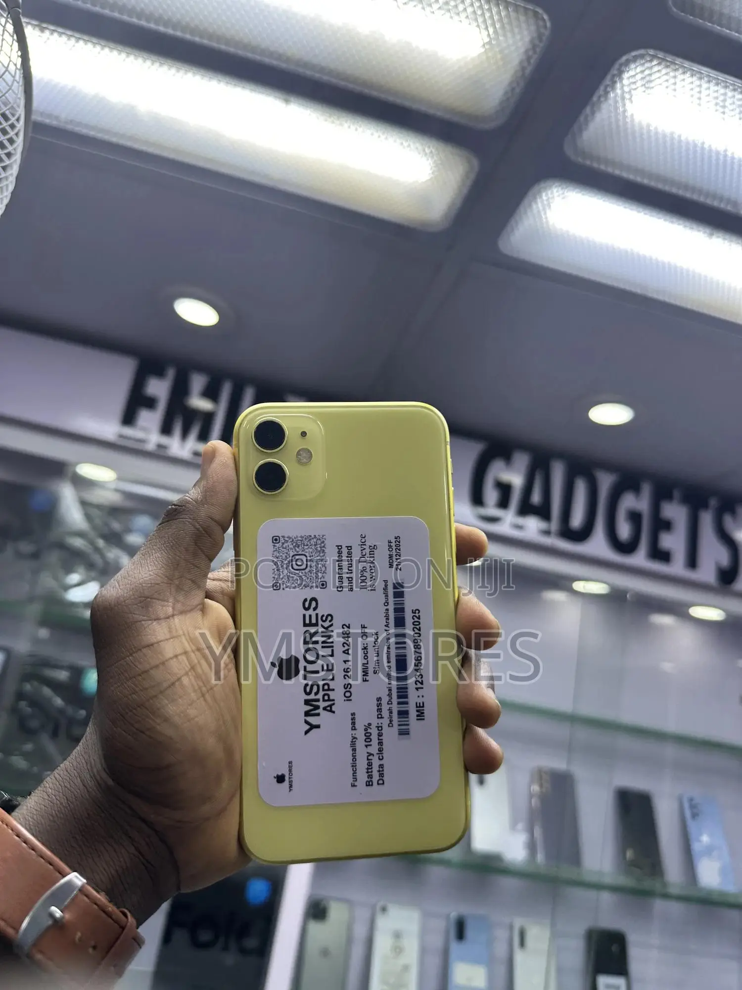 Apple iPhone 11 64 GB Yellow