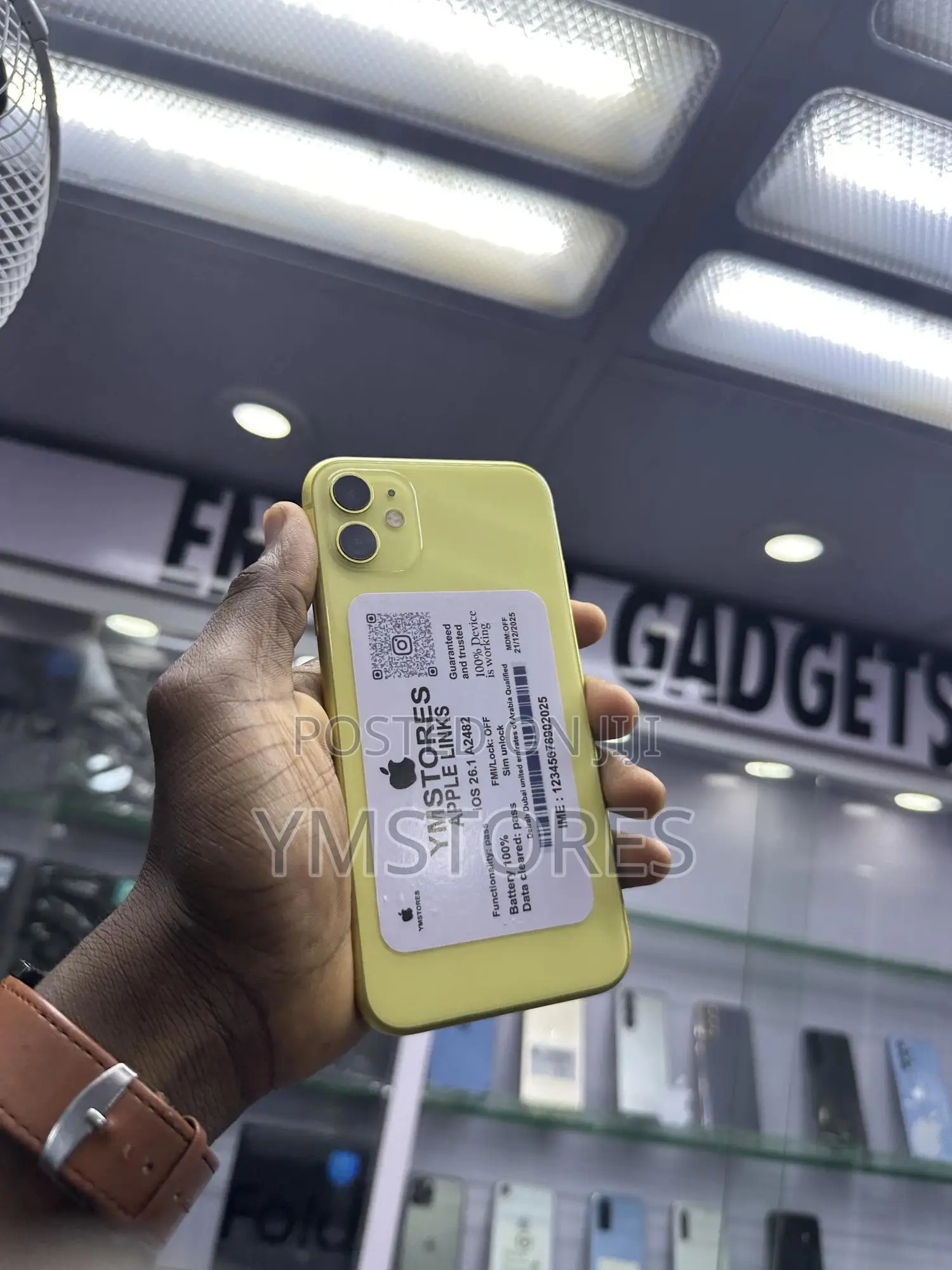 Apple iPhone 11 64 GB Yellow