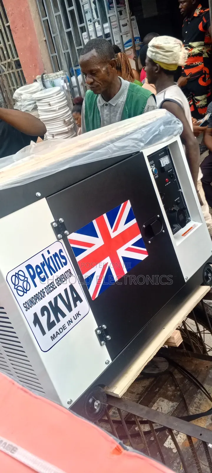 Original Perkins Generator 12 Kva 100% Copper Coin Made in Uk