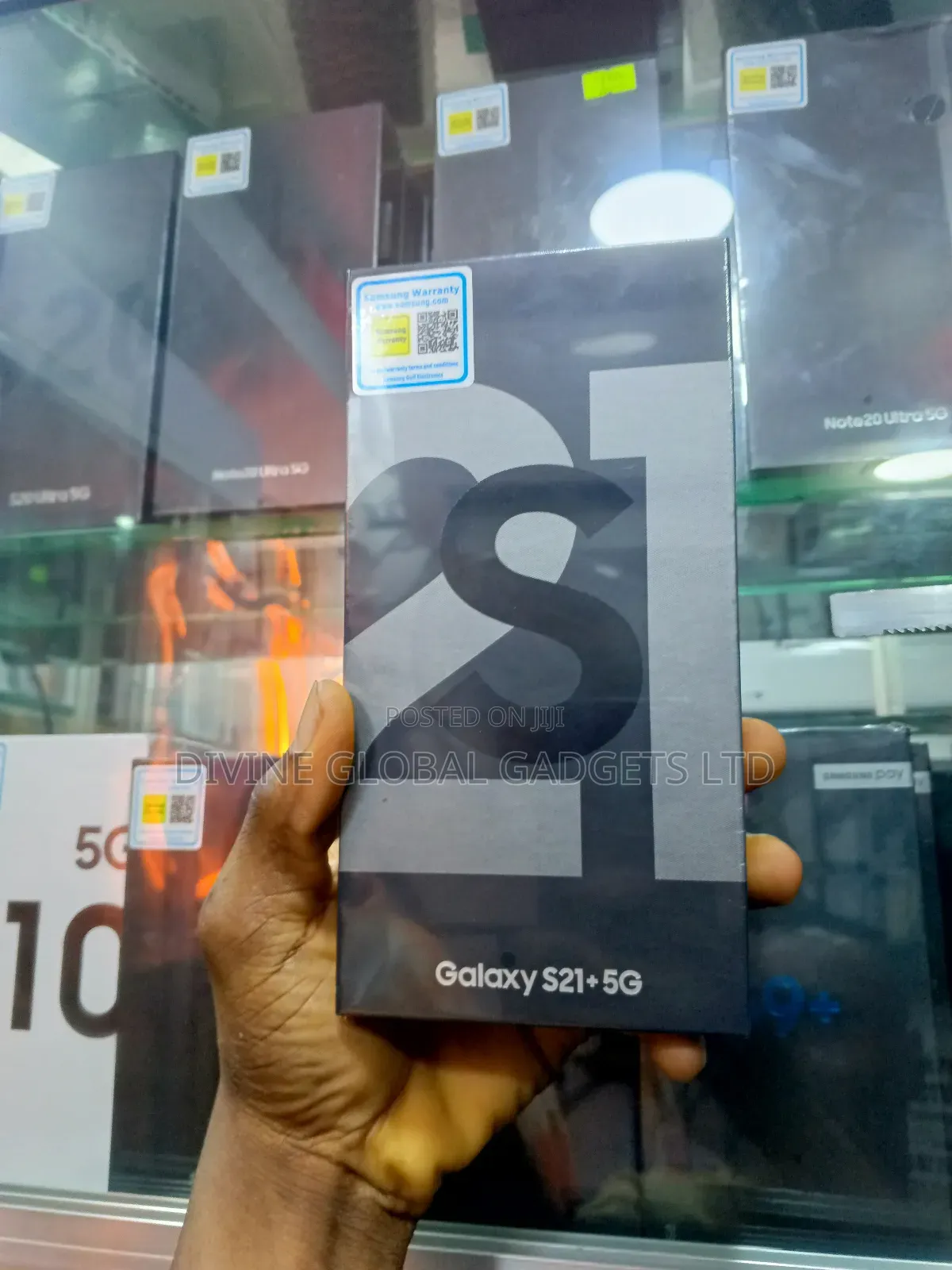 New Samsung Galaxy S21+ 5G 128 GB Green