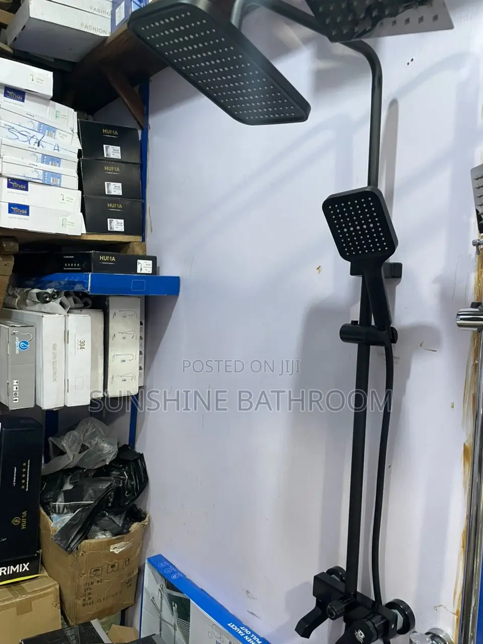 Brimix Black Shower Mixer