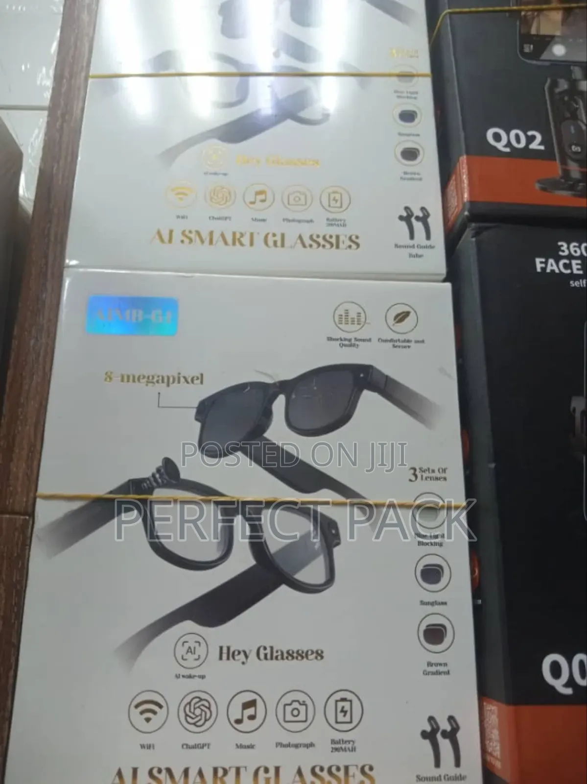 Aimb-G1 Smart Glasses Camera Video Picture and Surveillance