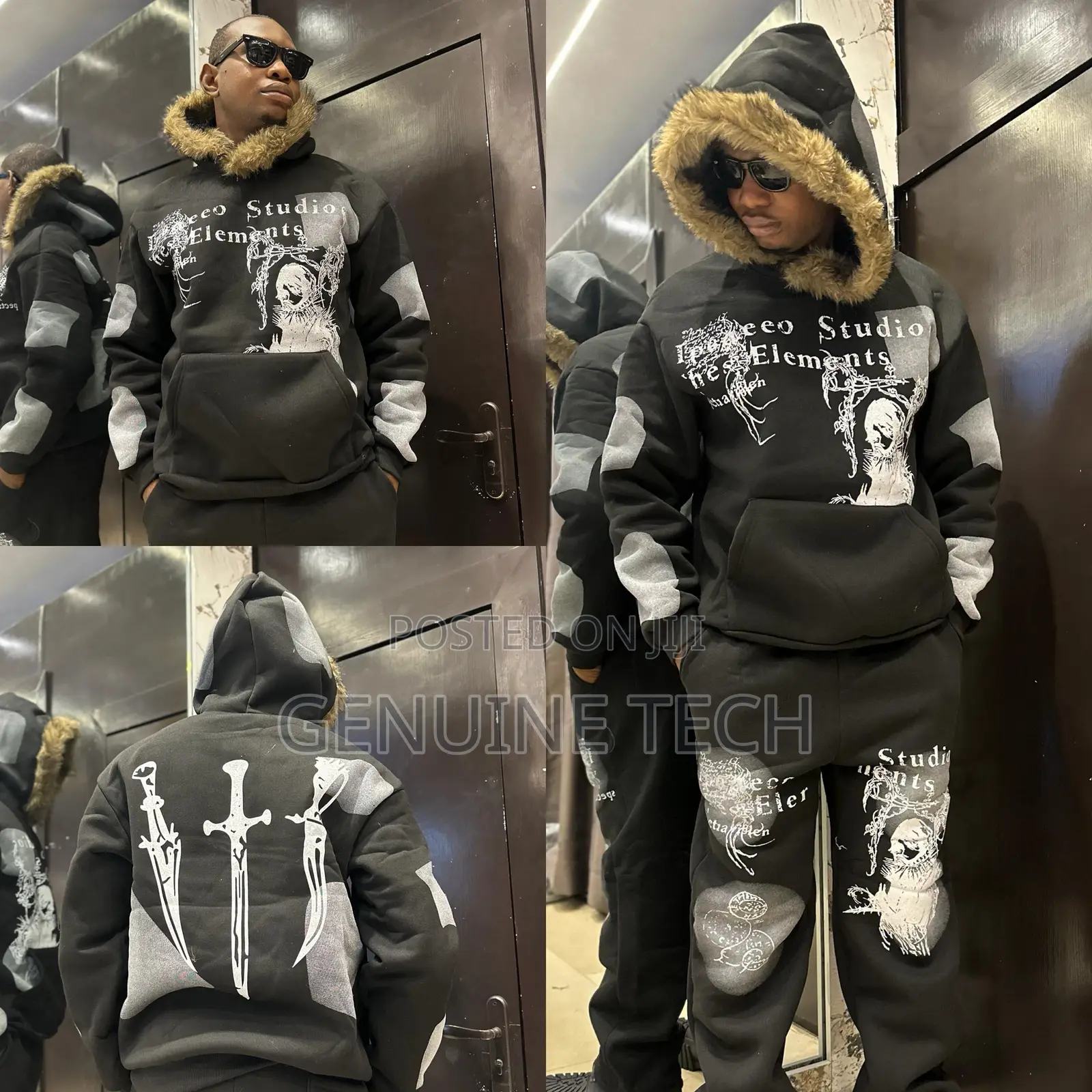 Premium Luxury "Ceatcny Hoodie Up And Down