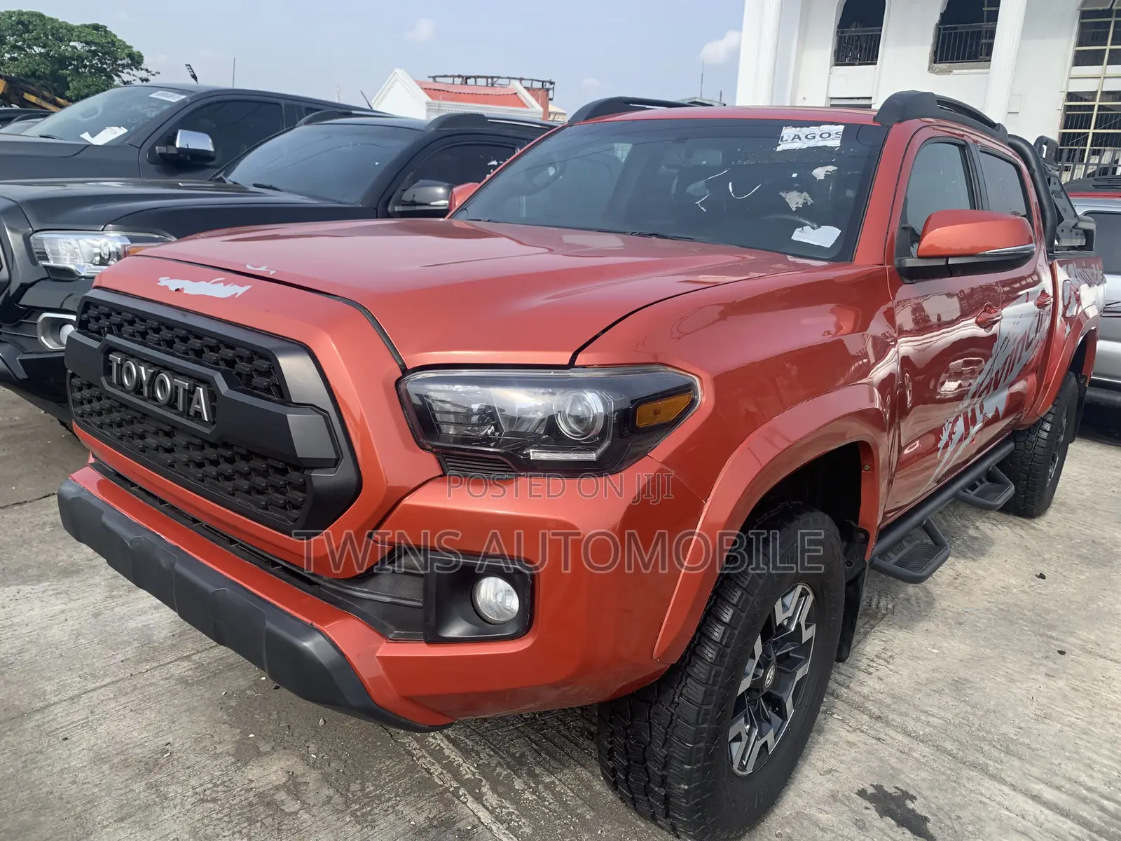 Toyota Tacoma Limited 2018 Orange