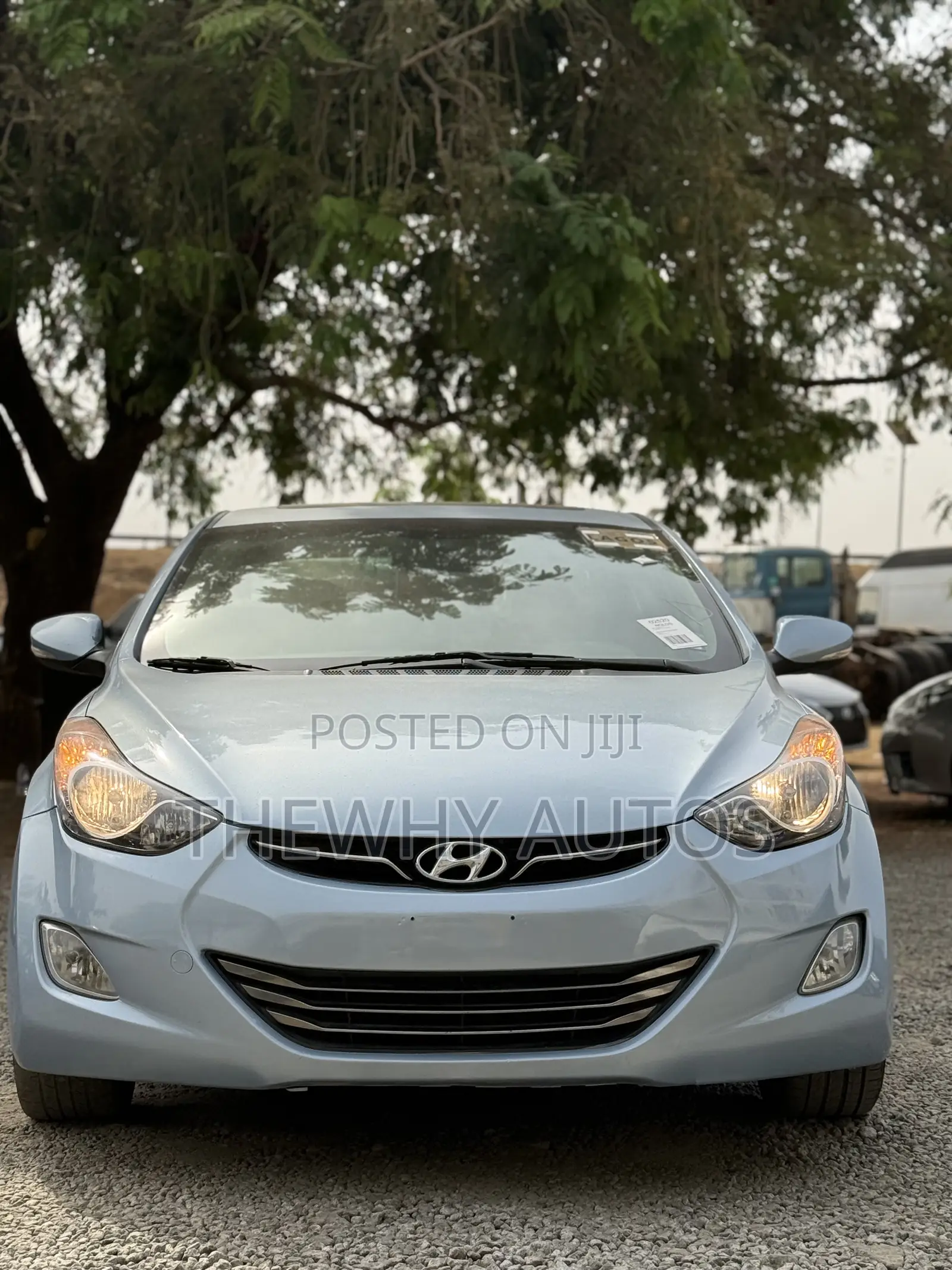Hyundai Elantra Limited 2012 Blue