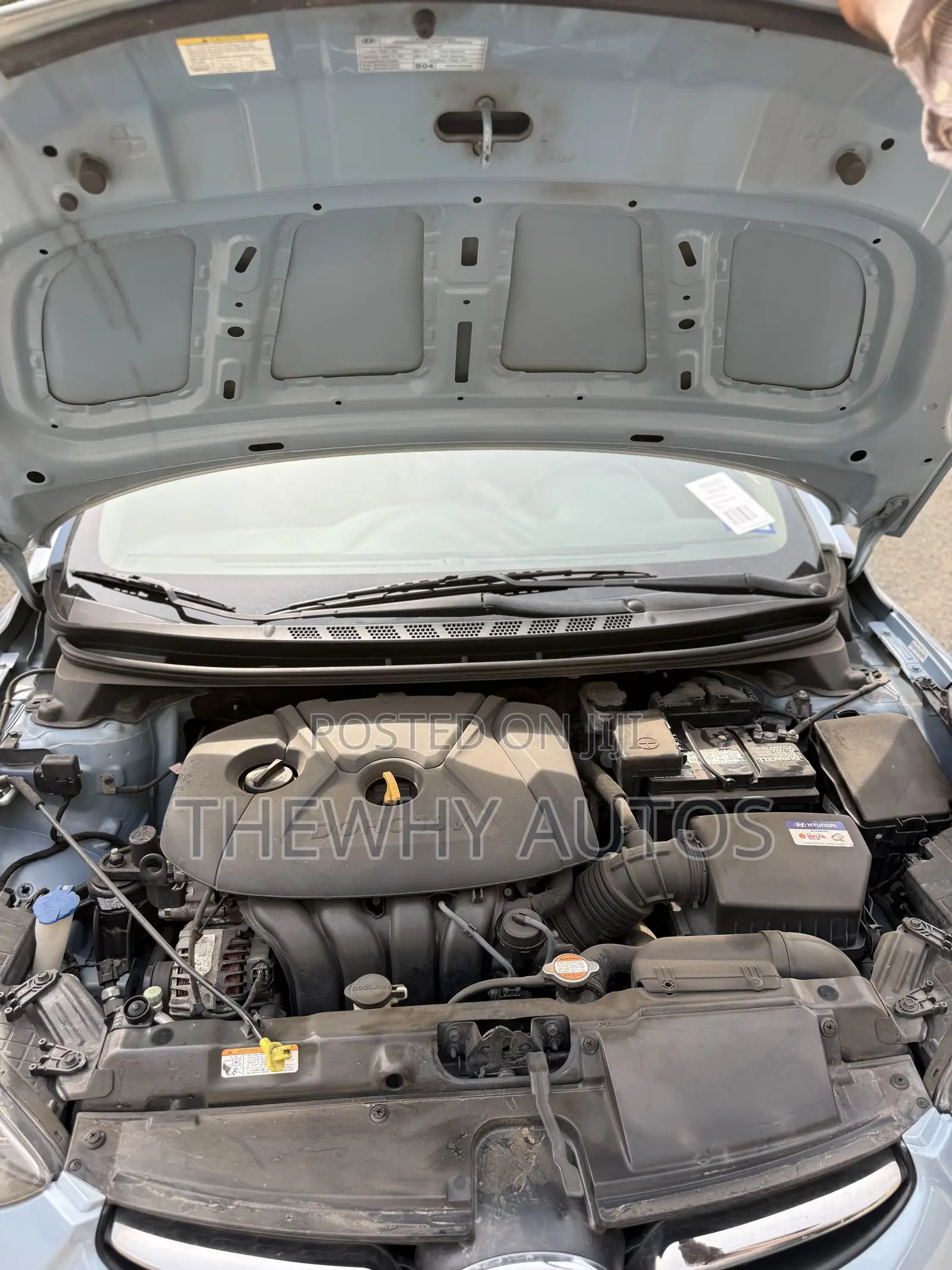 Hyundai Elantra Limited 2012 Blue