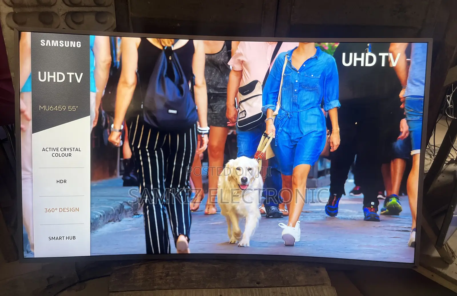 50 Inch Samsung Curved Smart Tv Wuth Free Netflix Subscription