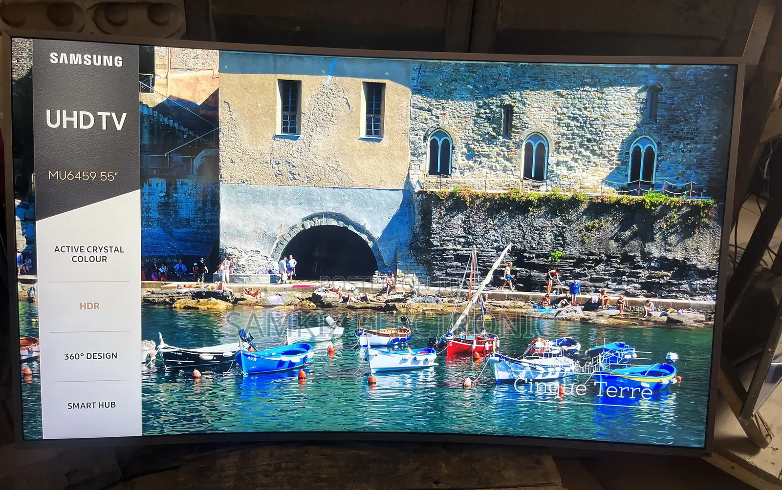 50 Inch Samsung Curved Smart Tv Wuth Free Netflix Subscription