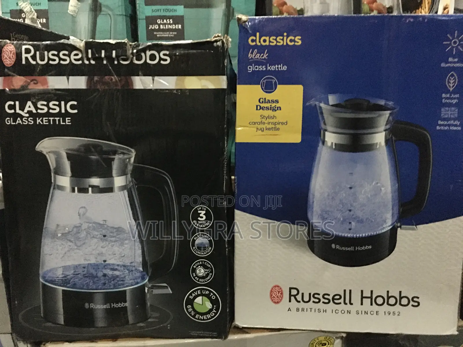Russell Hobbs 26080 Hourglass Cordless Electric Glass Kettle
