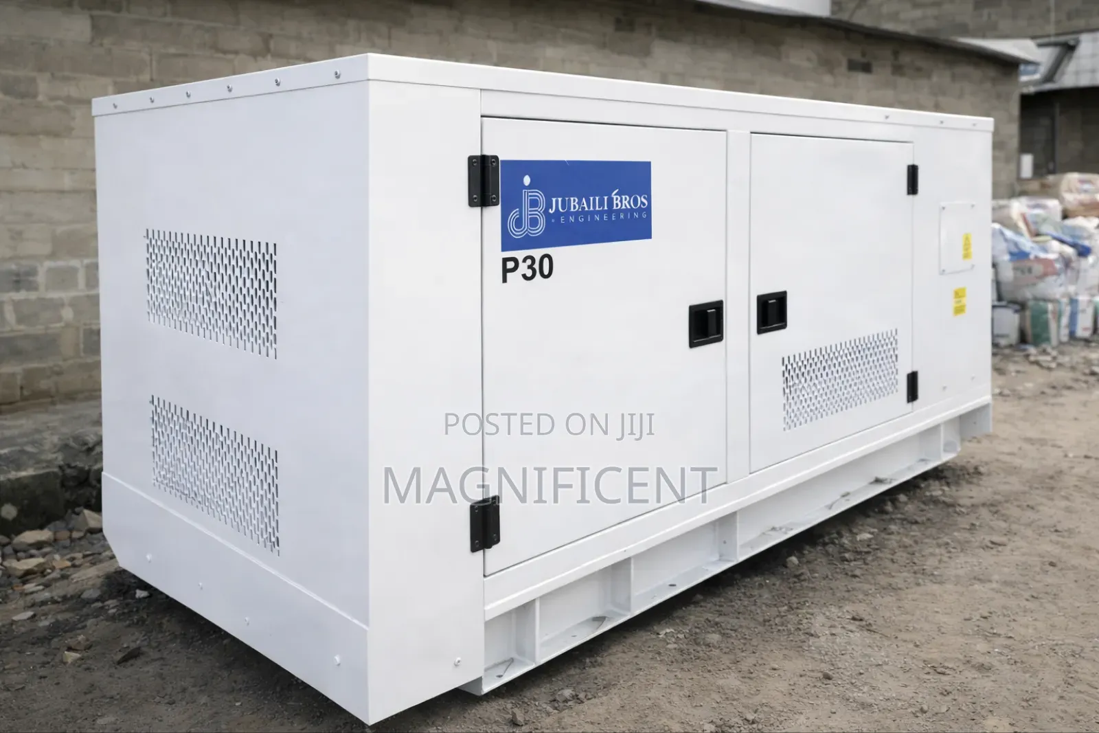 Foreign Used Perkins 30kva Soundproof Diesel Generator