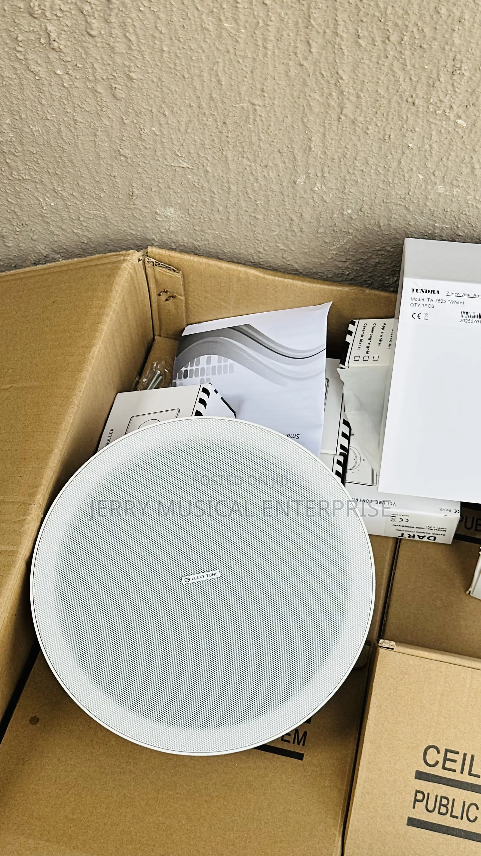 50w Framless Ceiling Speakers