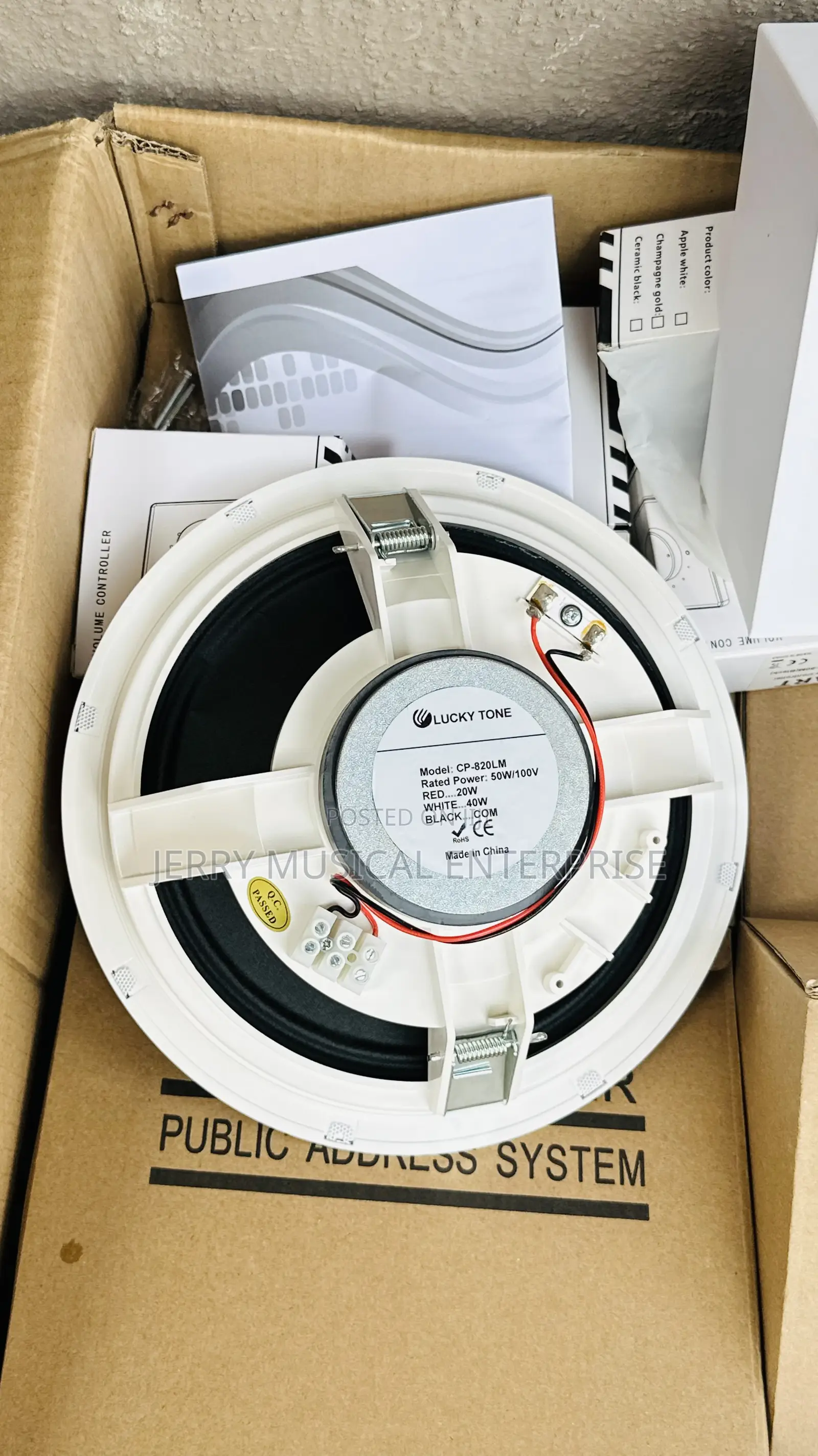 High Quality Ceiling Speakers 50w