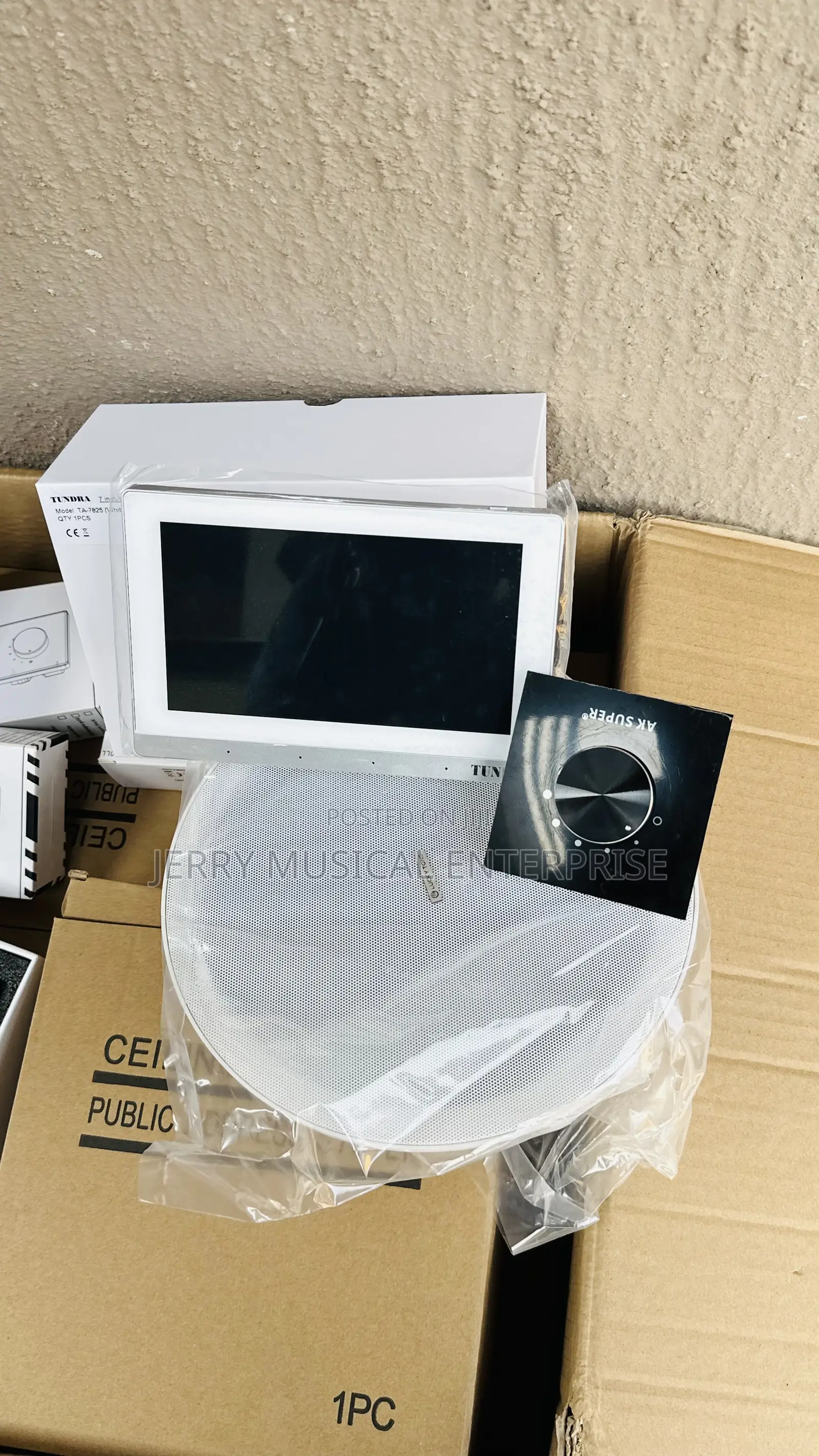 7inches Smart In Wall Amplifier For Ceiling Speakers With Wifi