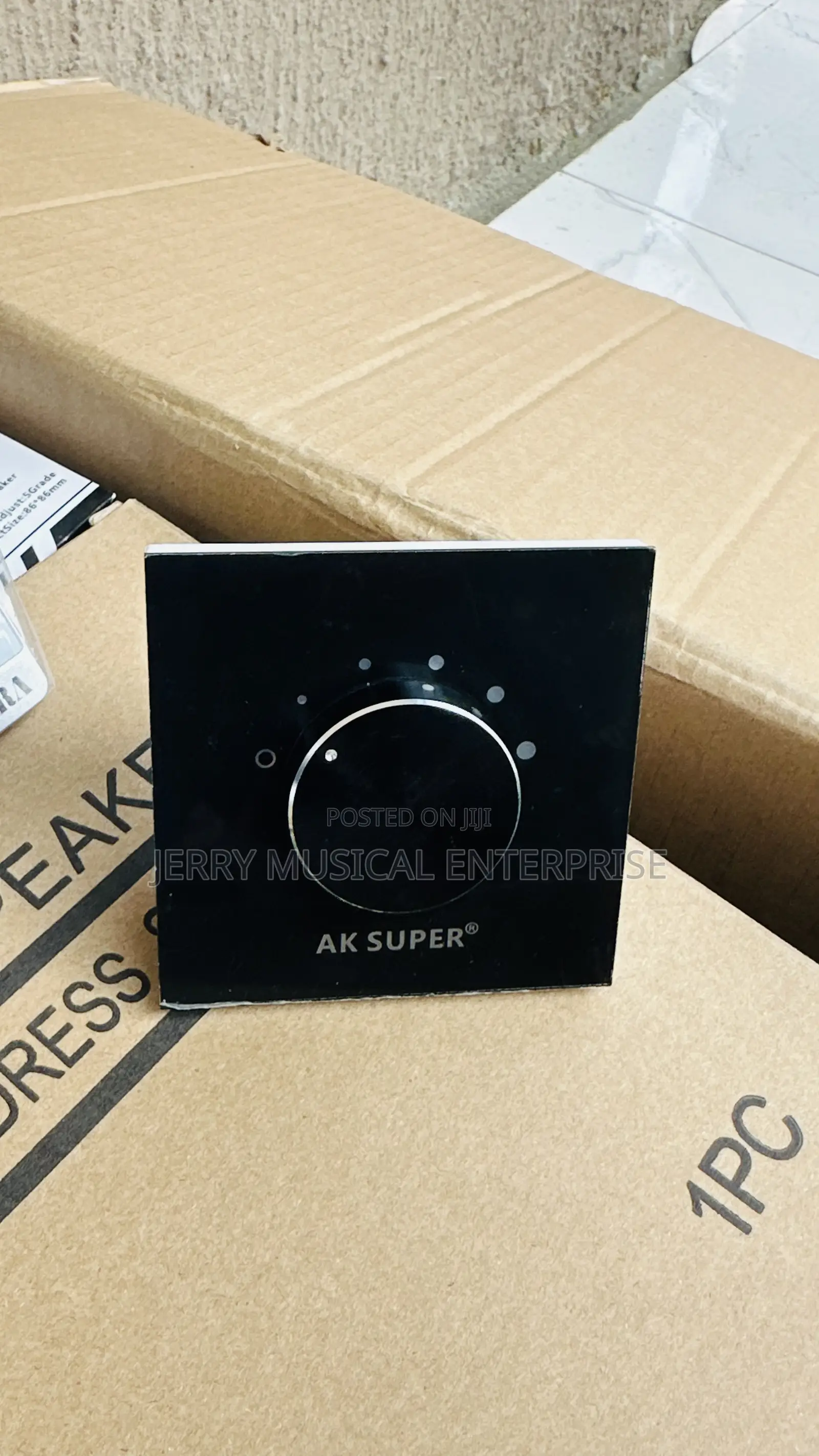Black Volume Controller For Ceiling Speakers