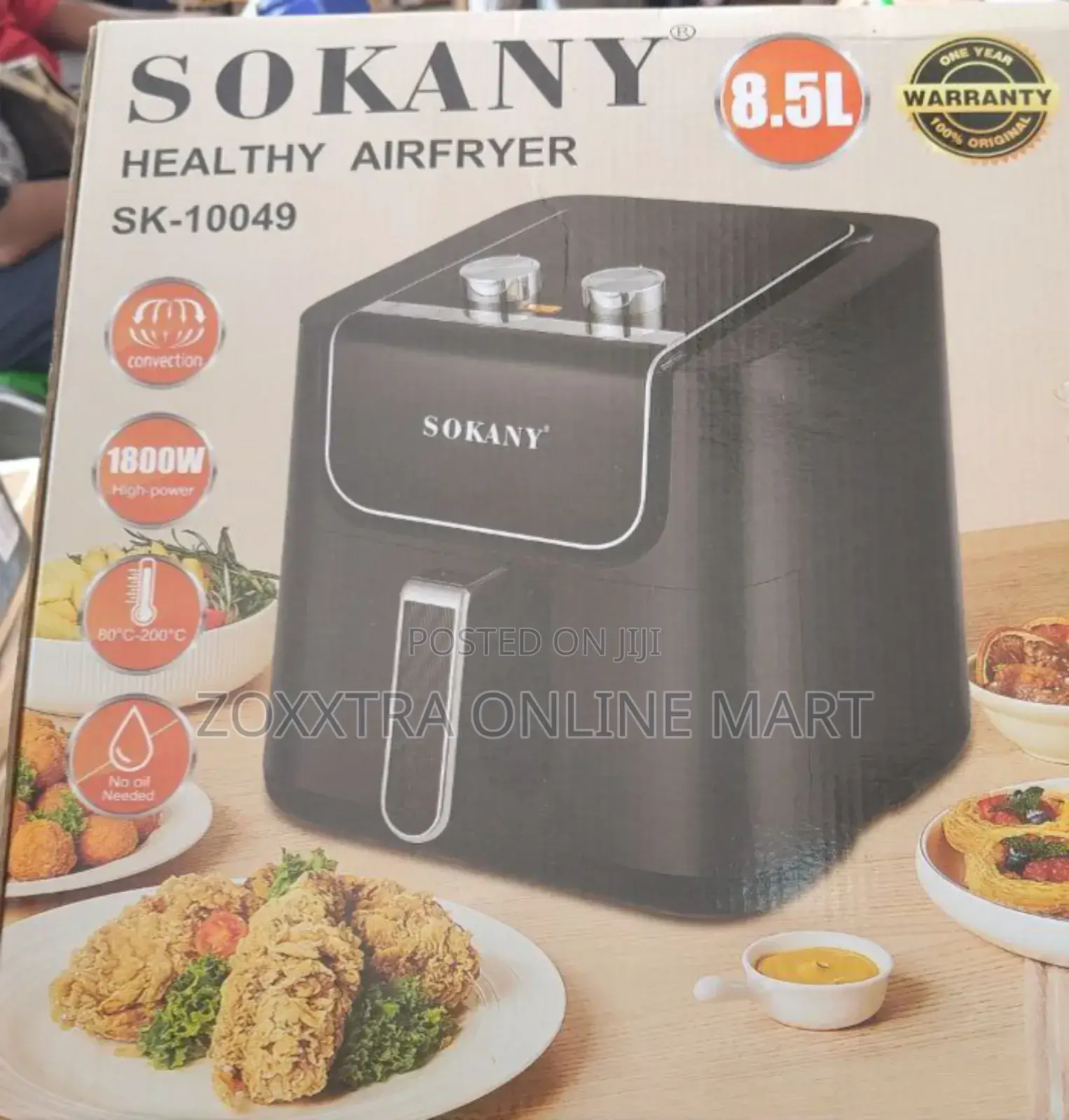 Sokany 8.5l Healthy Airfryer