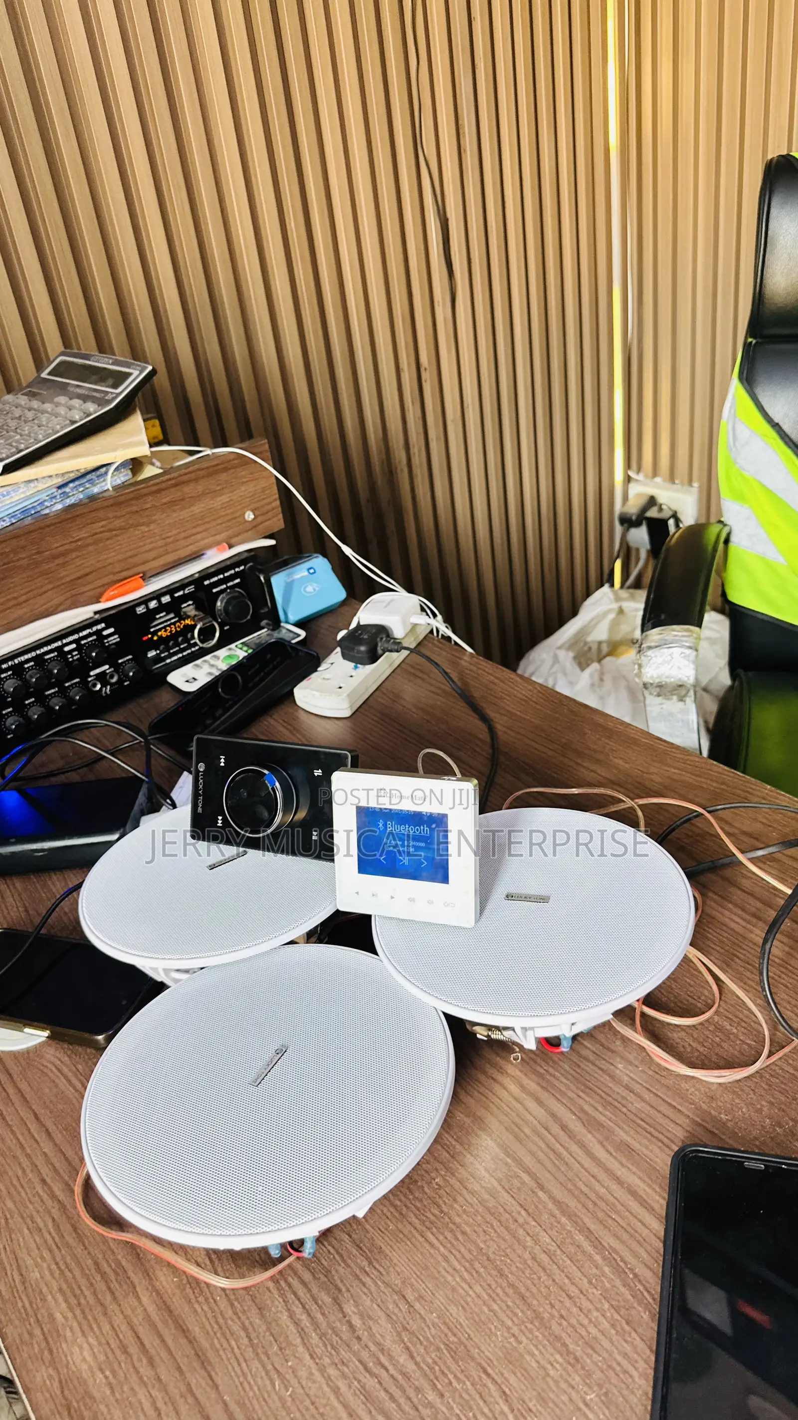 4inches In Wall Amplifier With 30w Ceiling Speakers