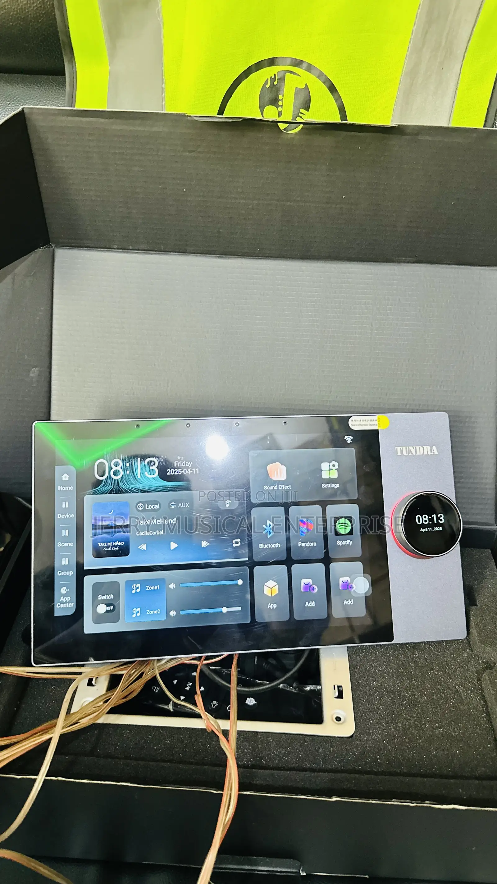 10inches Smart Wall Amplifier With Inbuilt Alexa And Tuya App