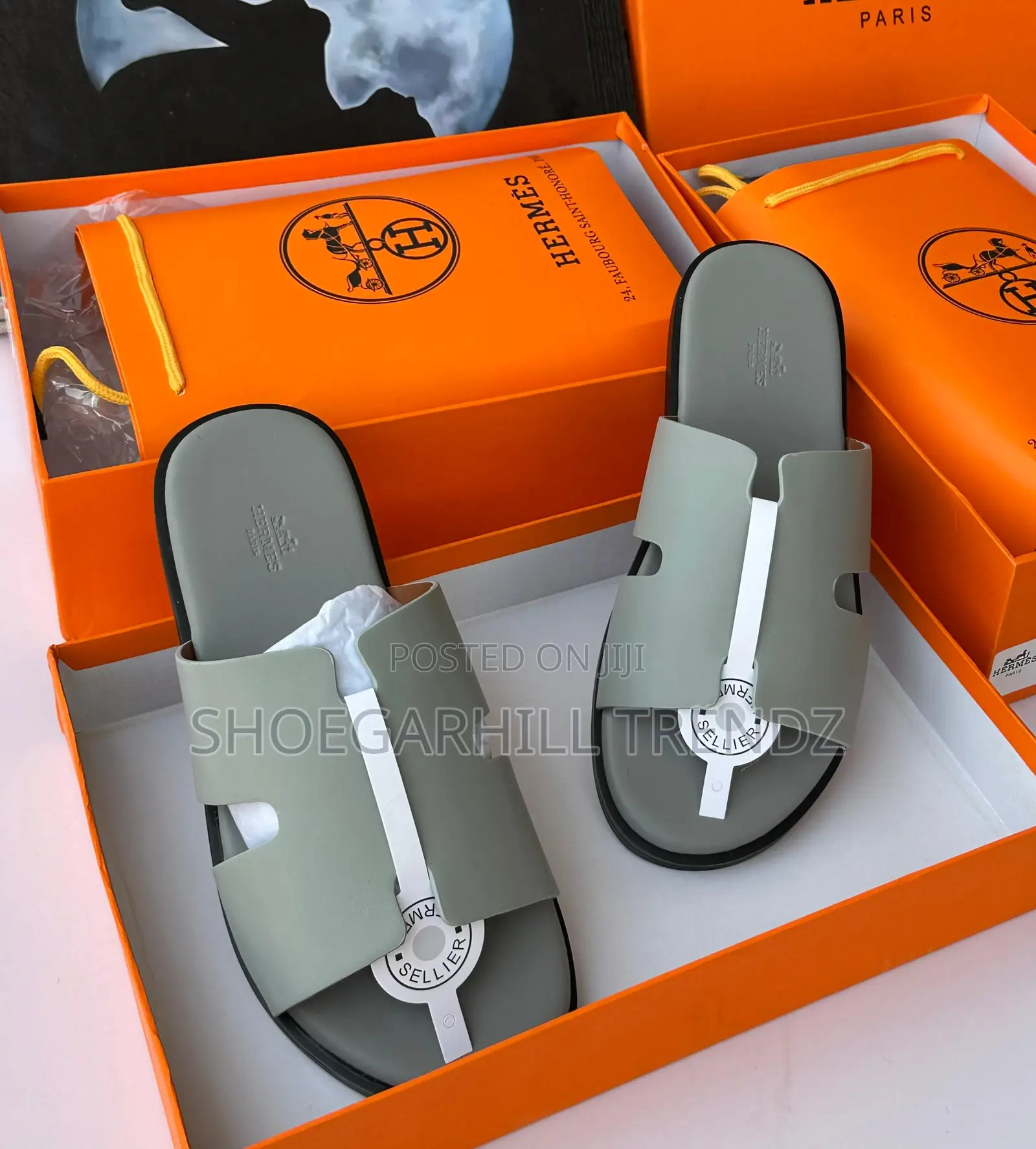 Quality Hermes Palm Slippers in Multiple Colours
