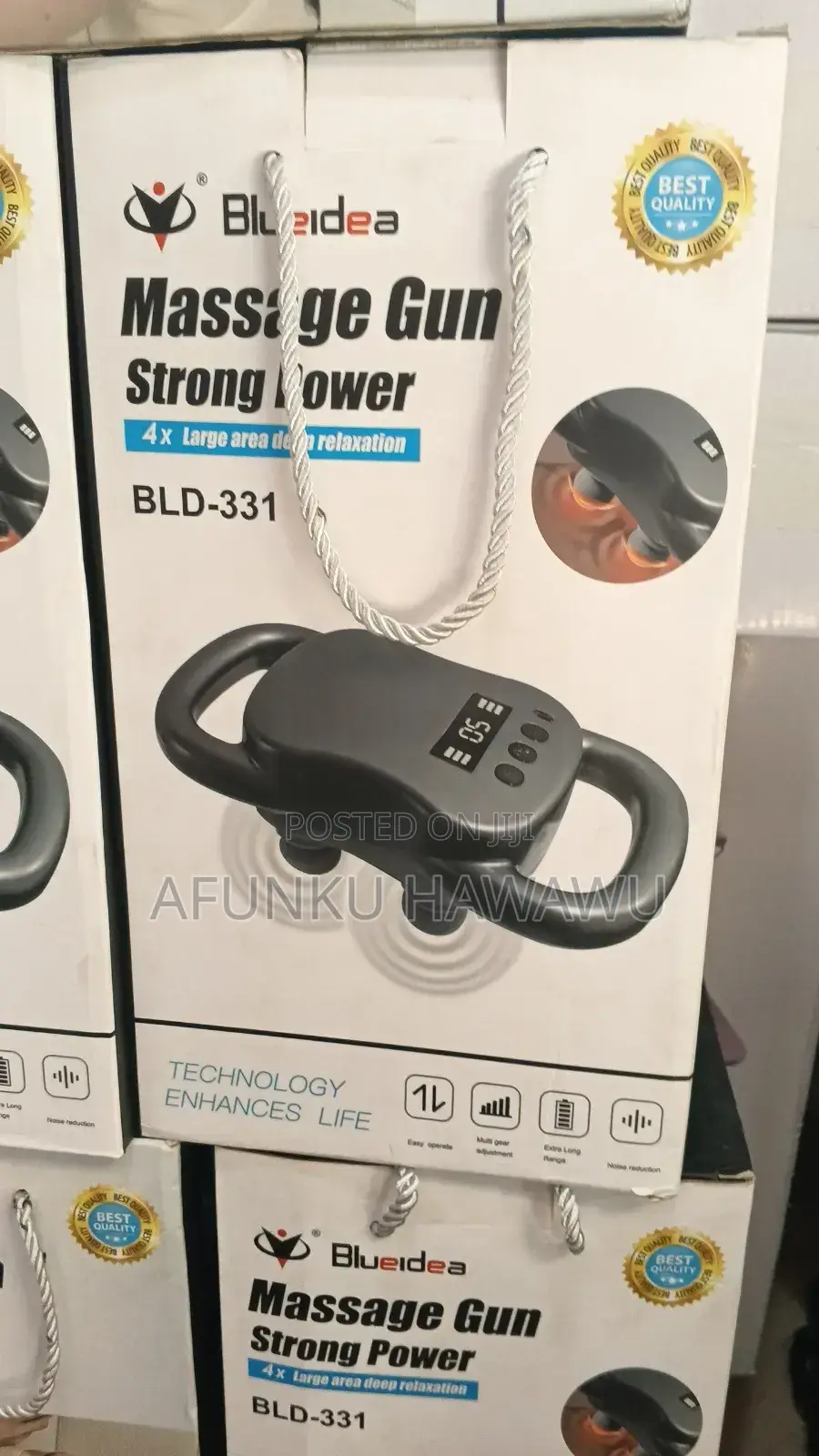 4 Head Massage Gun Strong Power