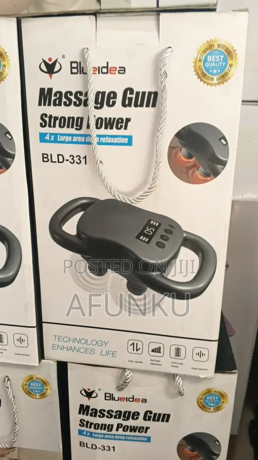 4 Head Massage Gun Strong Power