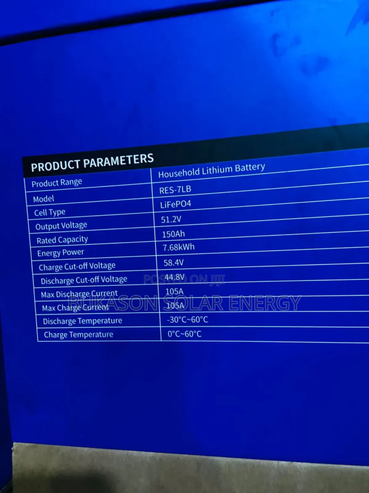 7.5kwh 51.2v Hyper Lithium Battery