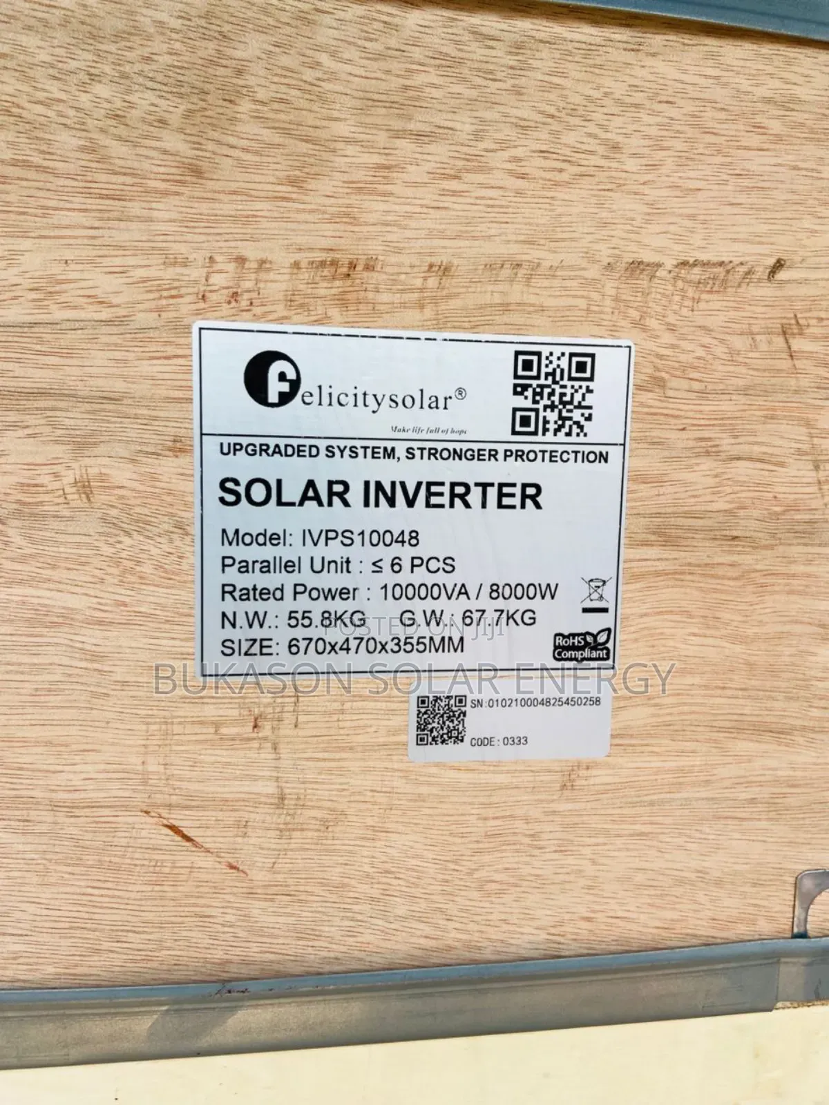 10kva 48v Felicity Inverter