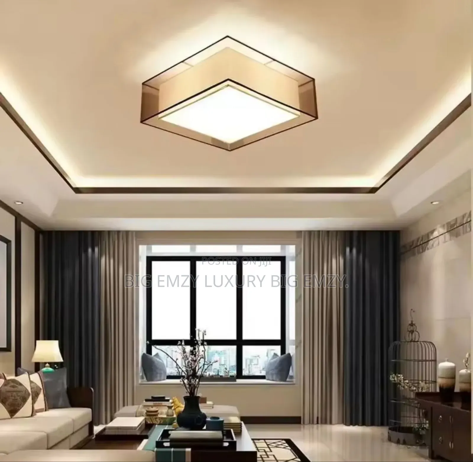 500mm Modern Led Living Room Ceiling Mount Flush Light.
