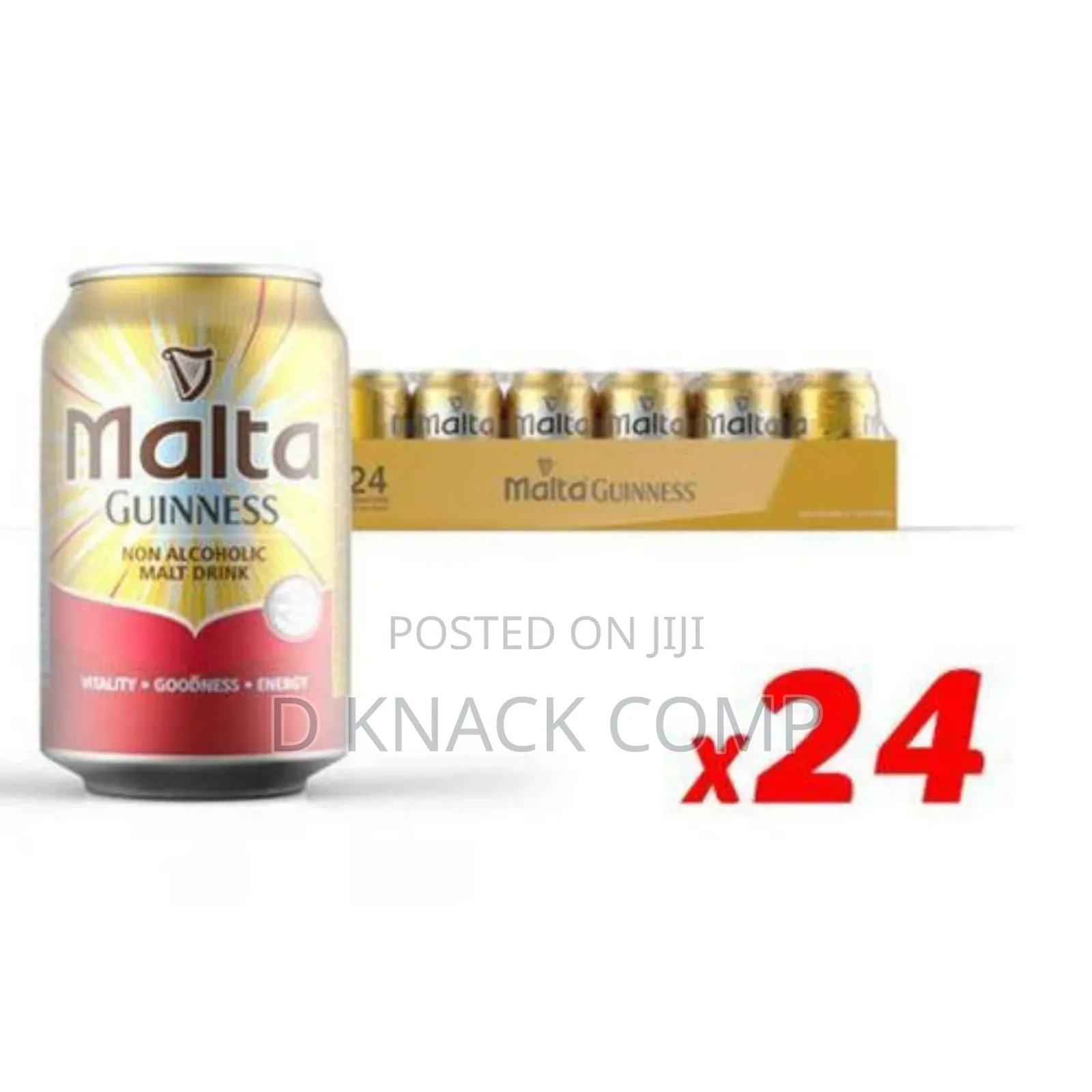 Malta Guinness Can 330ml X24