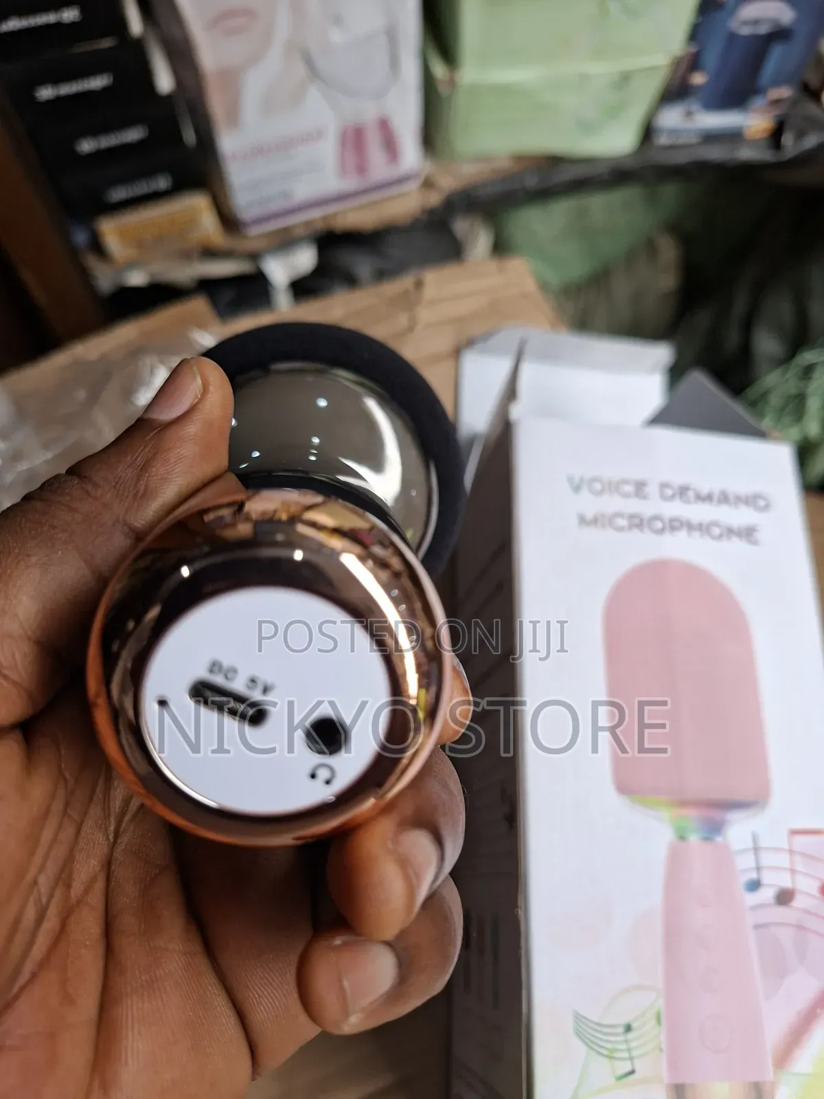 Voice Demand Karaoke Microphone