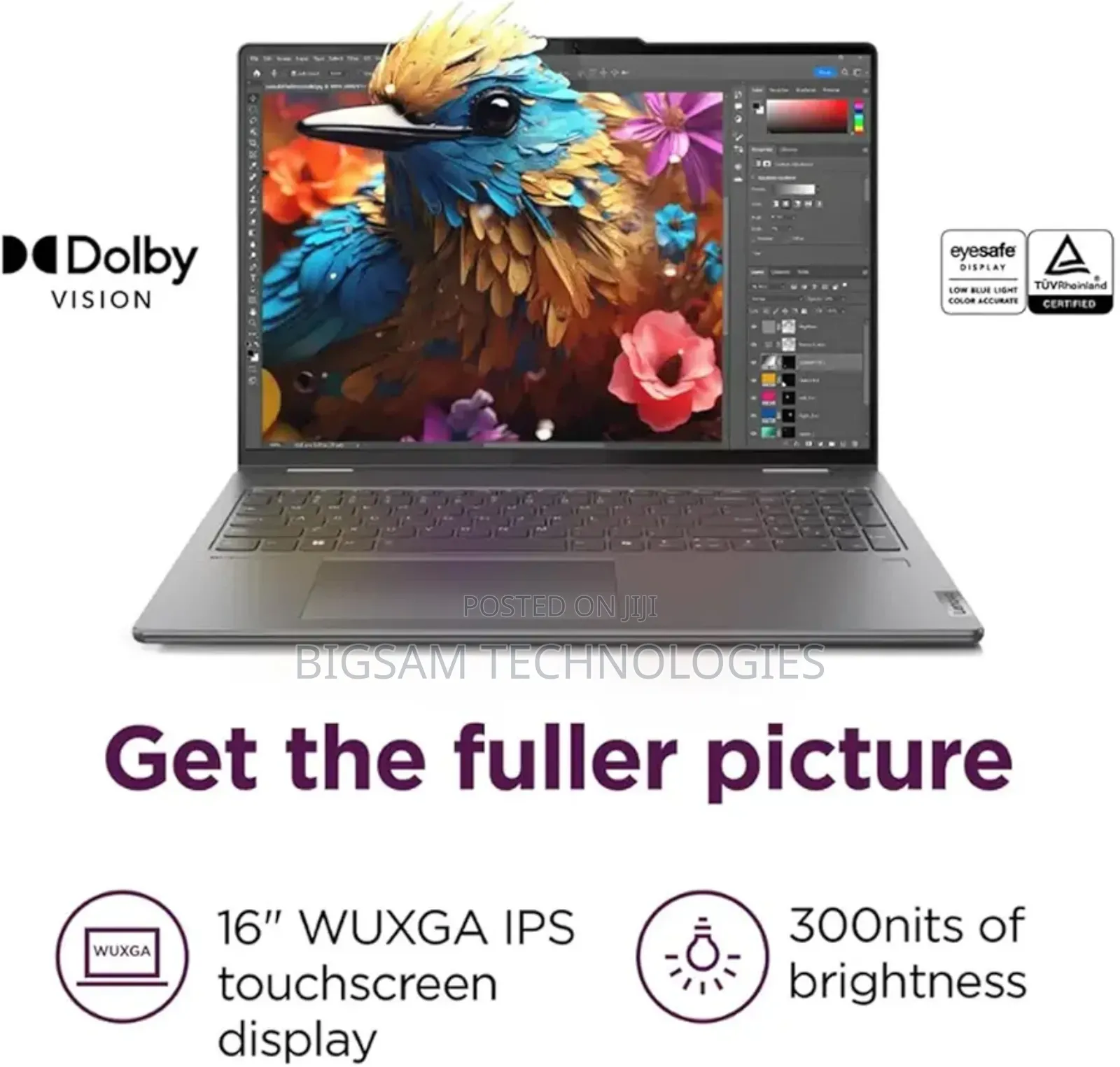 Laptop Lenovo Yoga 7i 16GB Intel Core i7 SSD 1T